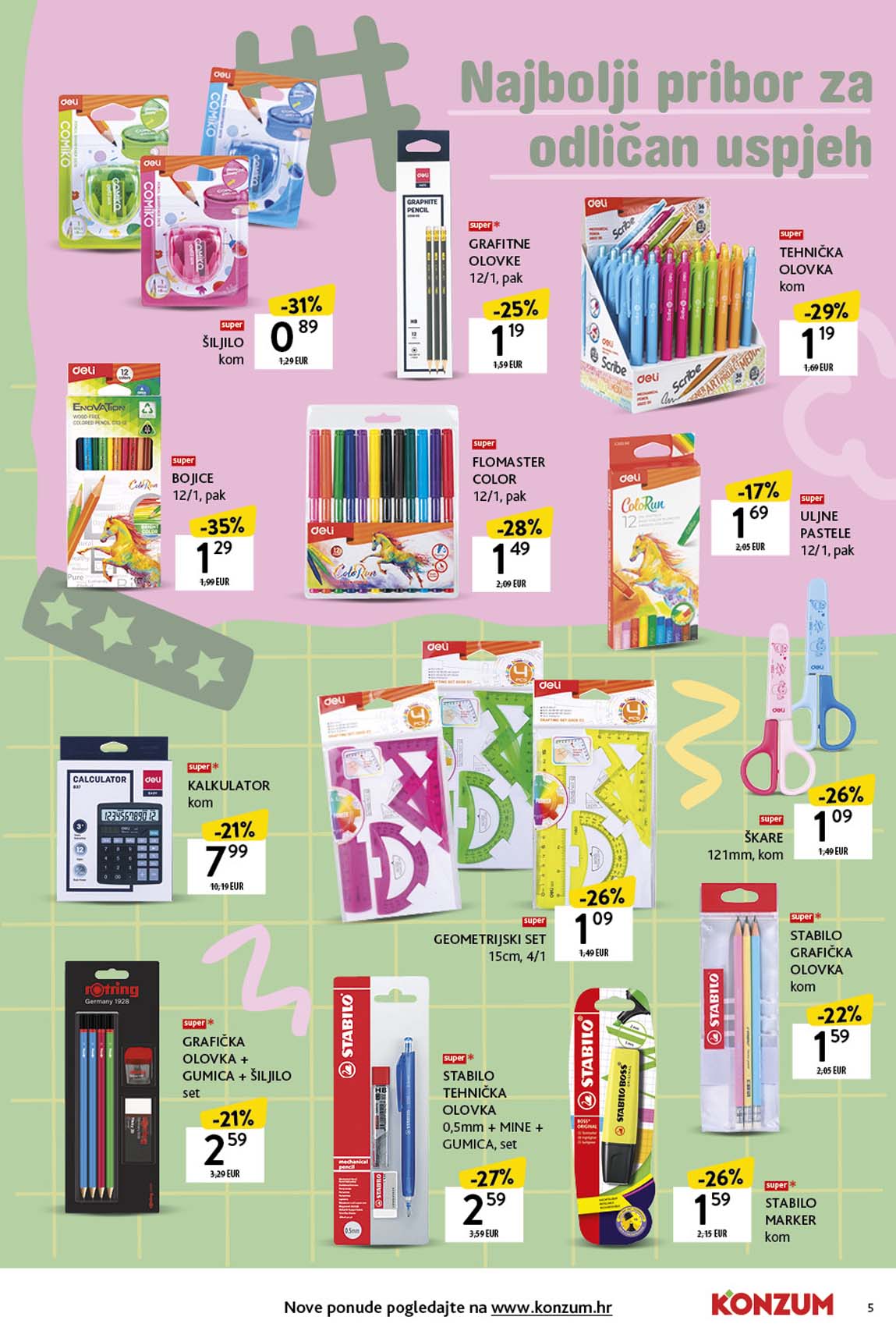 KONZUM KATALOG AKCIJA POPUSTI 