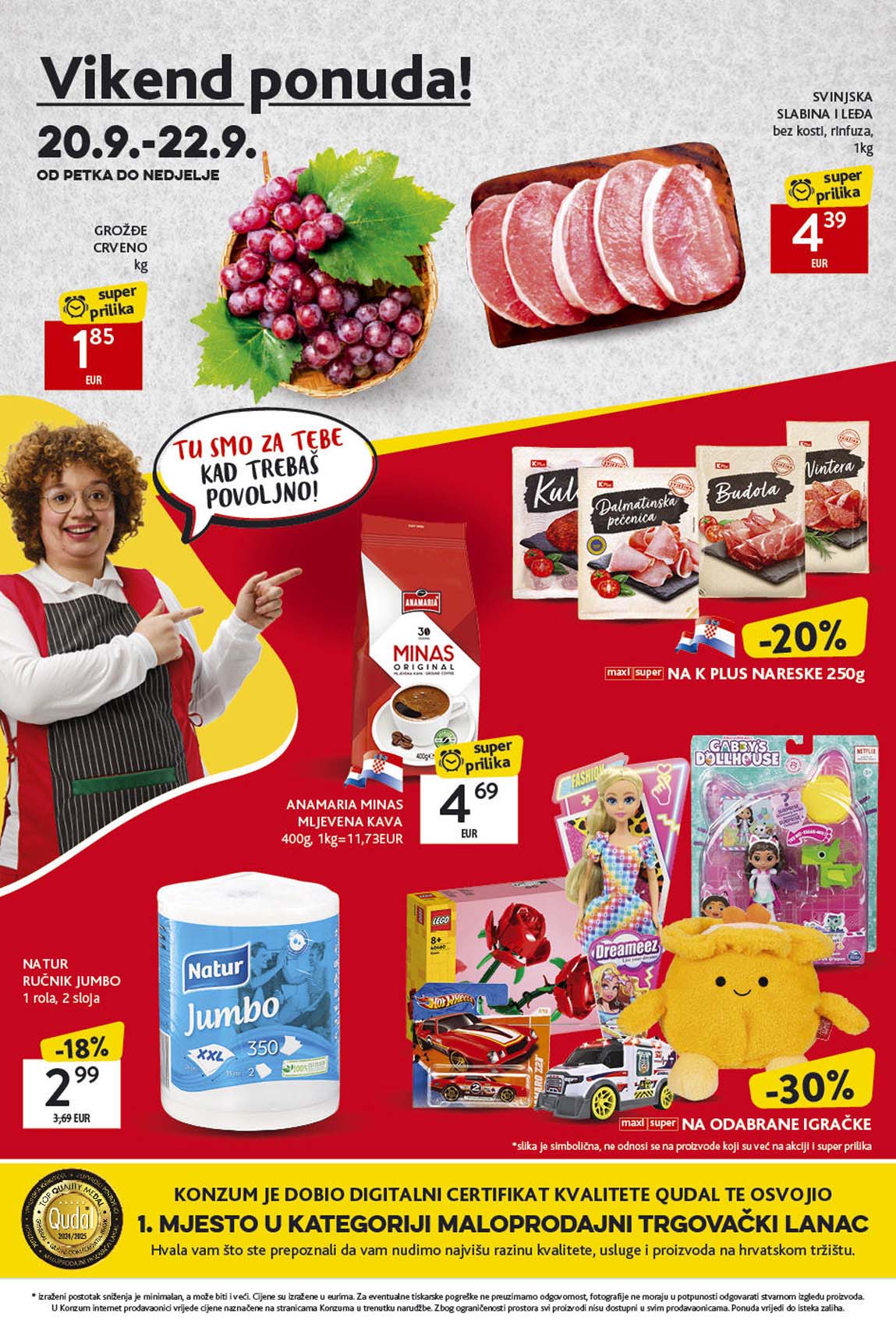 KONZUM KATALOG AKCIJA POPUSTI 