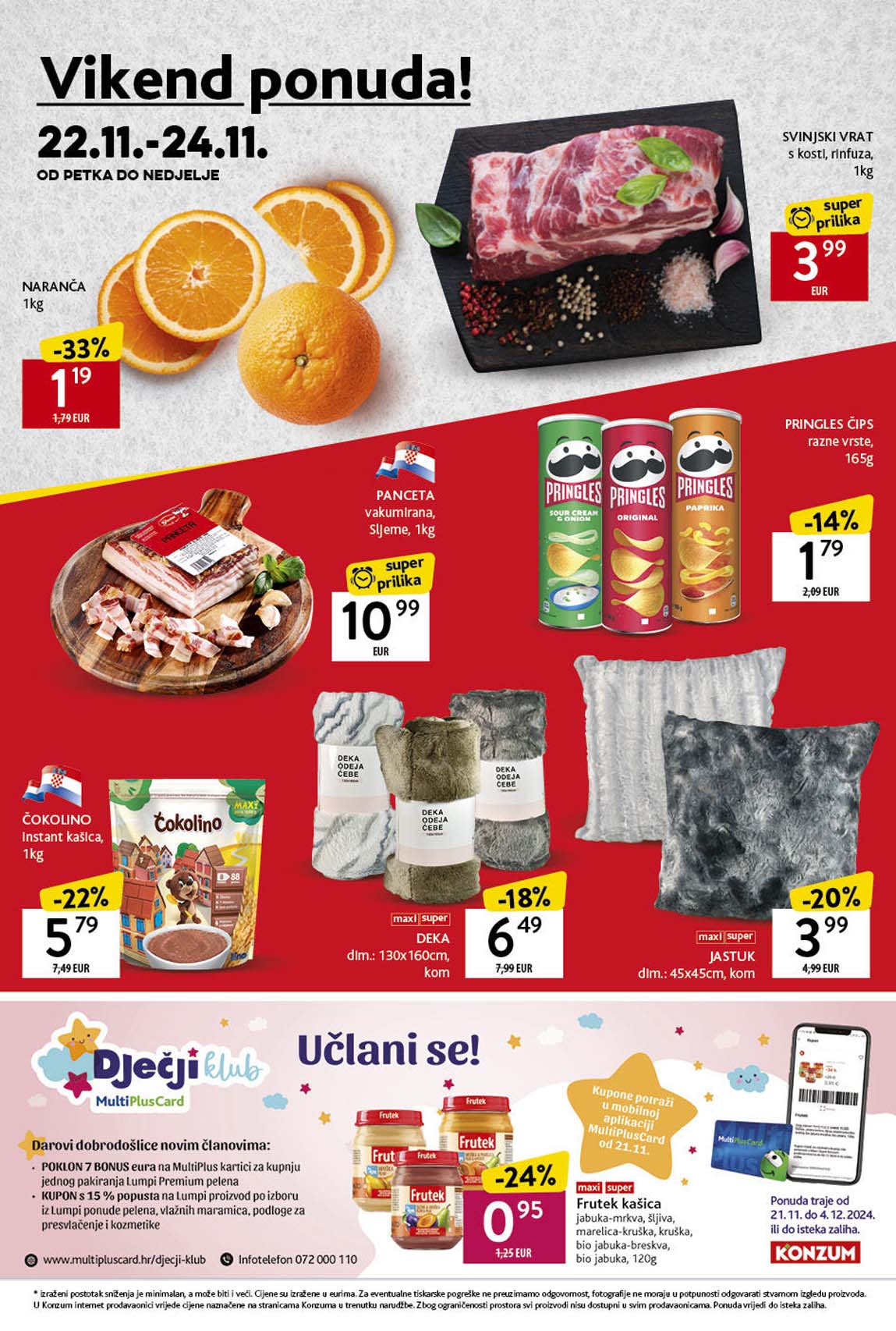 Konzum vikend akcija 