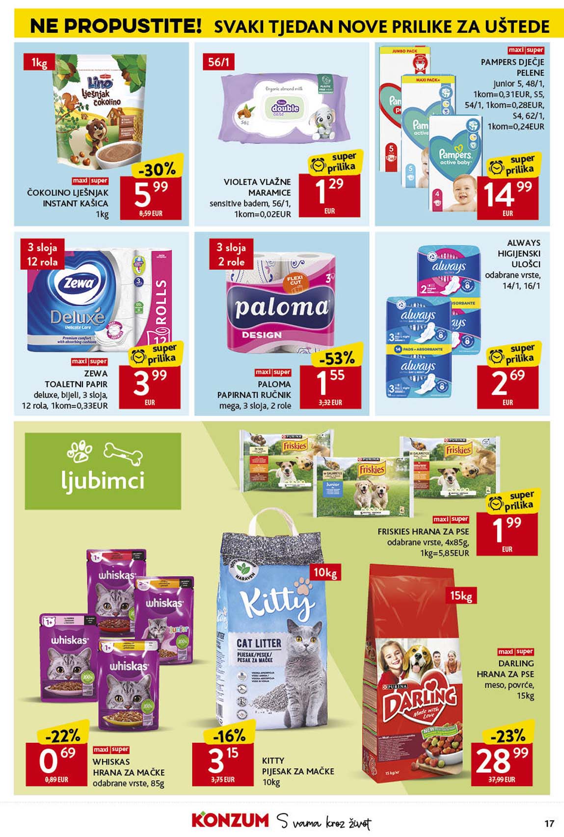 KONZUM KATALOG AKCIJA POPUSTI 