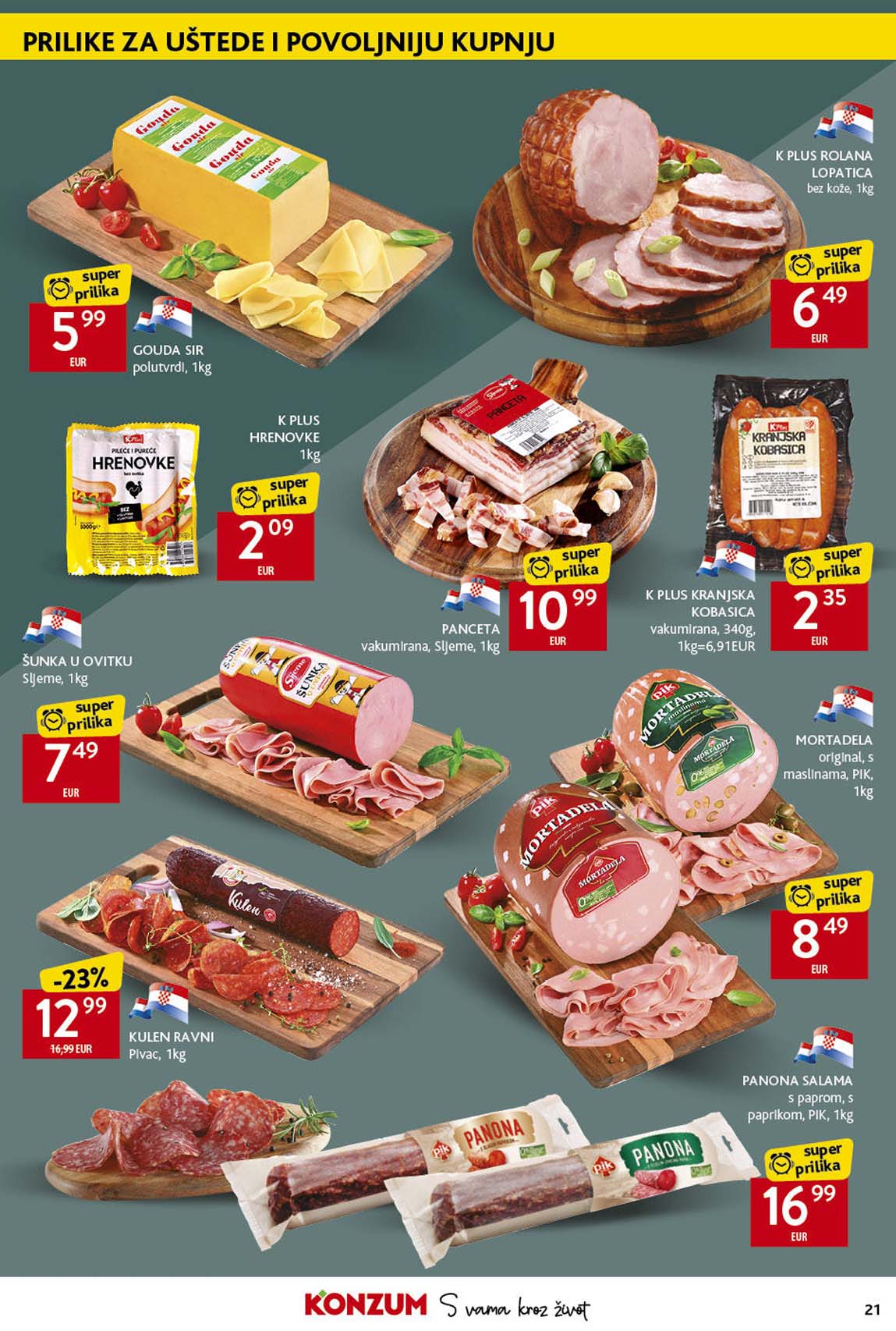 KONZUM KATALOG AKCIJA POPUSTI 