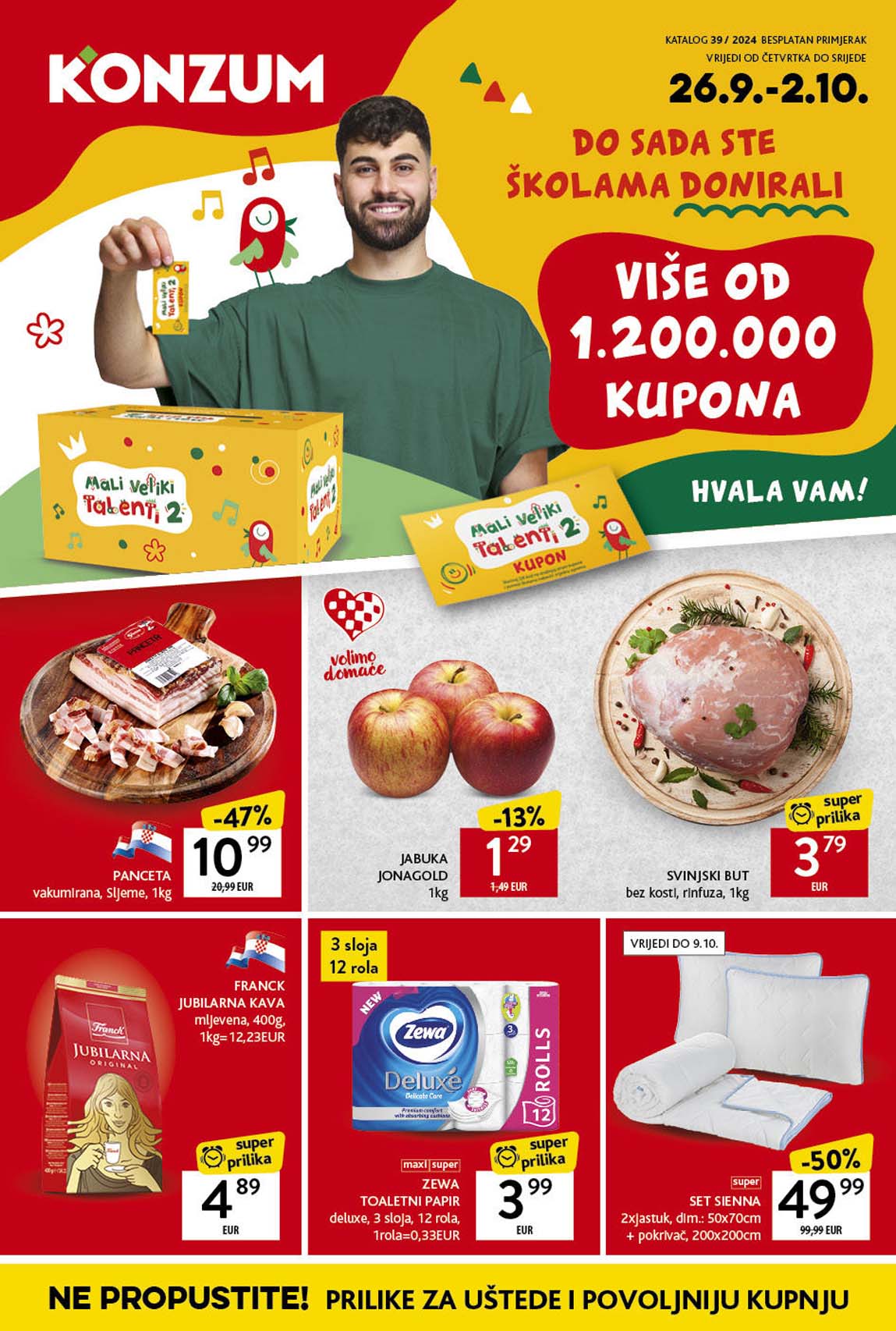 KONZUM KATALOG AKCIJA POPUSTI 