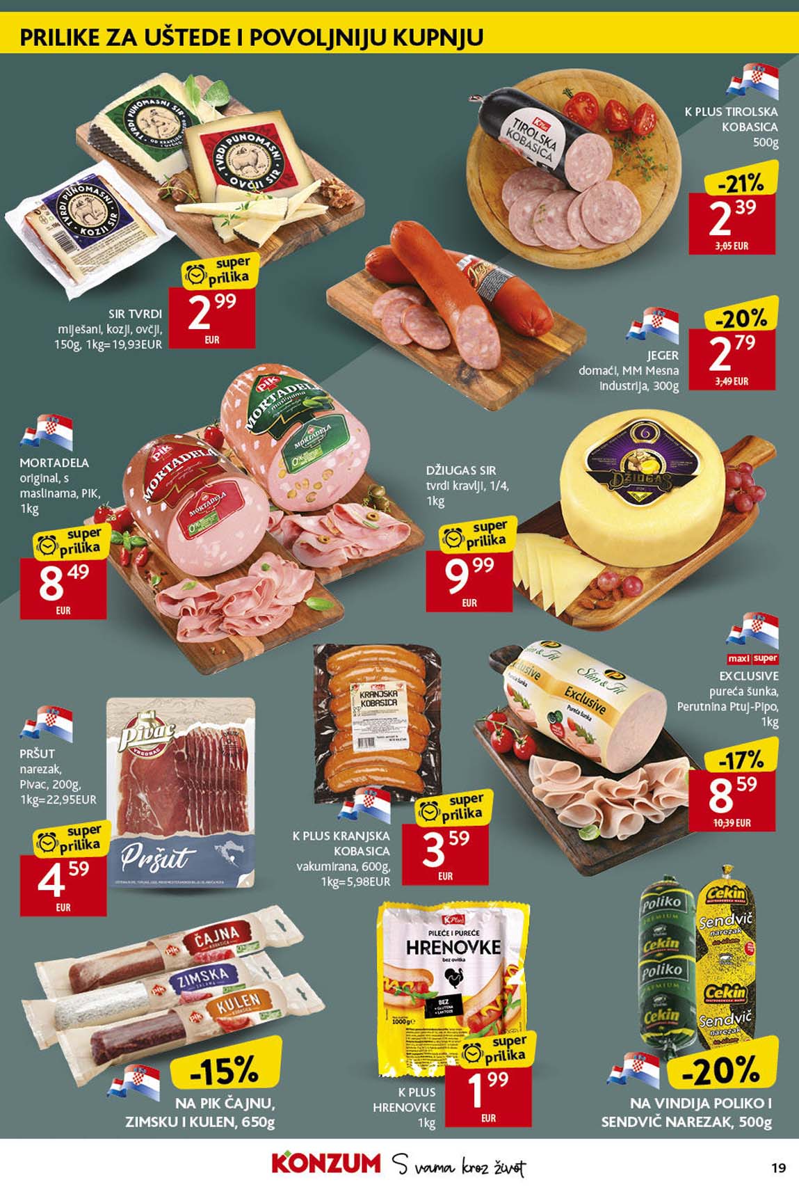 KONZUM KATALOG AKCIJA POPUSTI 