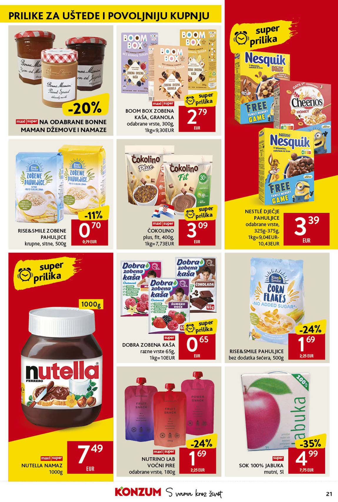 KONZUM KATALOG AKCIJA POPUSTI 