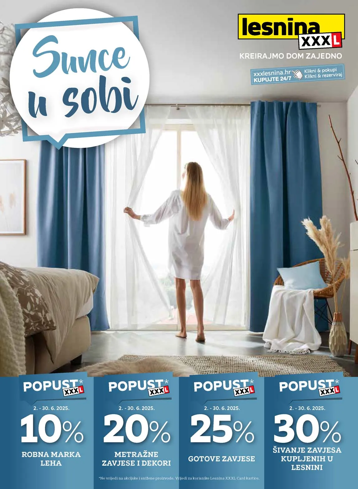 LESNINA akcija SUNCE U SOBI sniženja do 30.06.2025