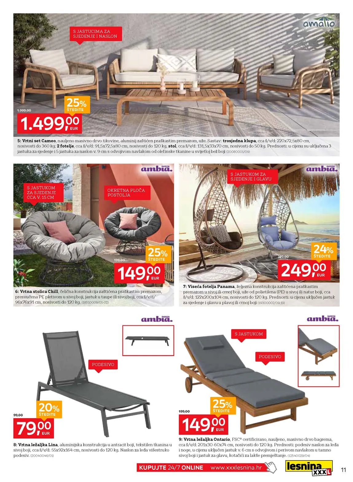 LESNINA XXL KATALOG