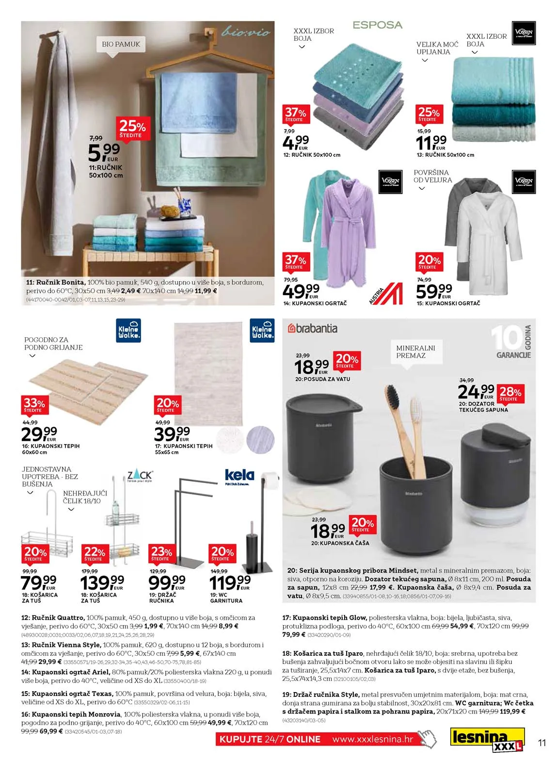 LESNINA XXL KATALOG