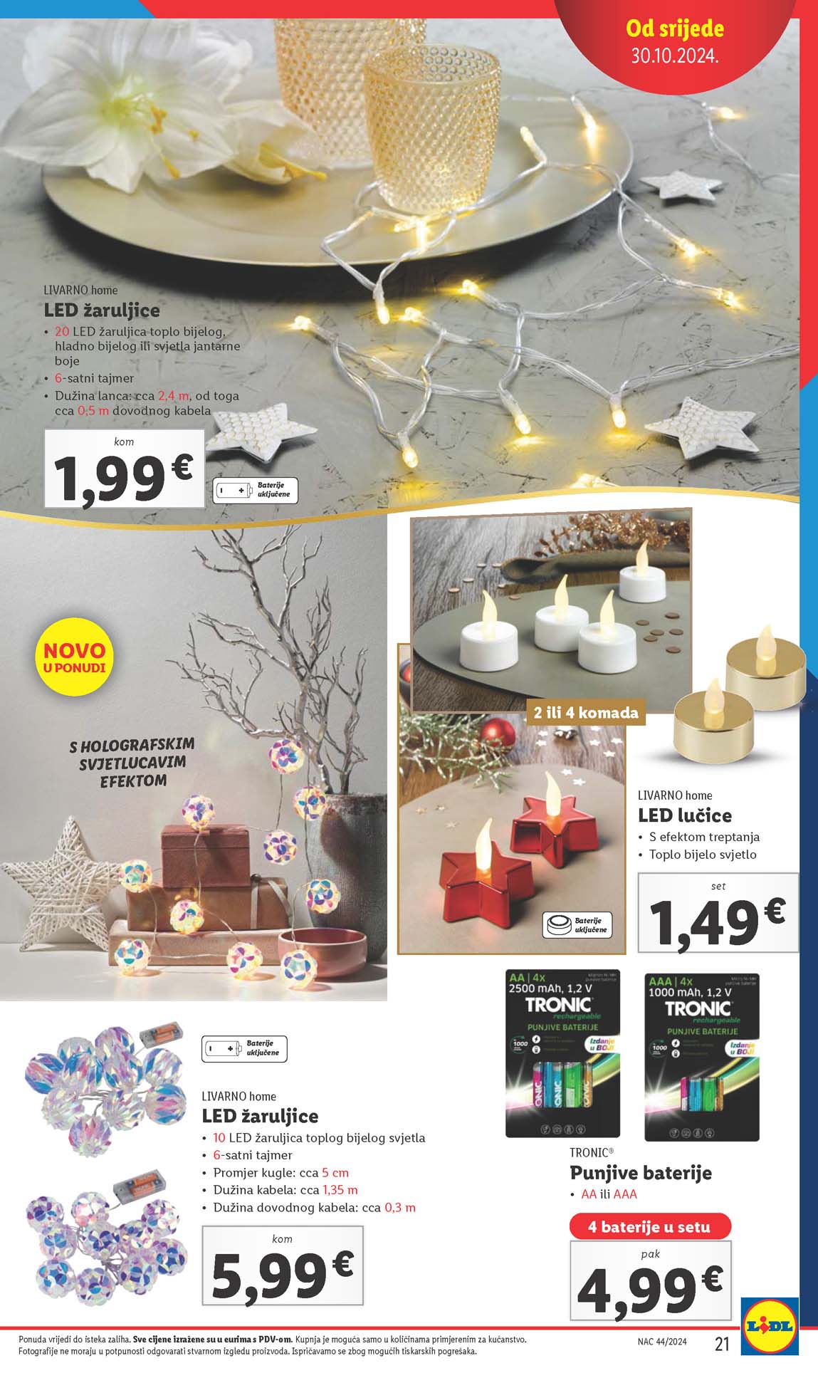 Katalog LIDL Podijeli blagdansku čaroliju