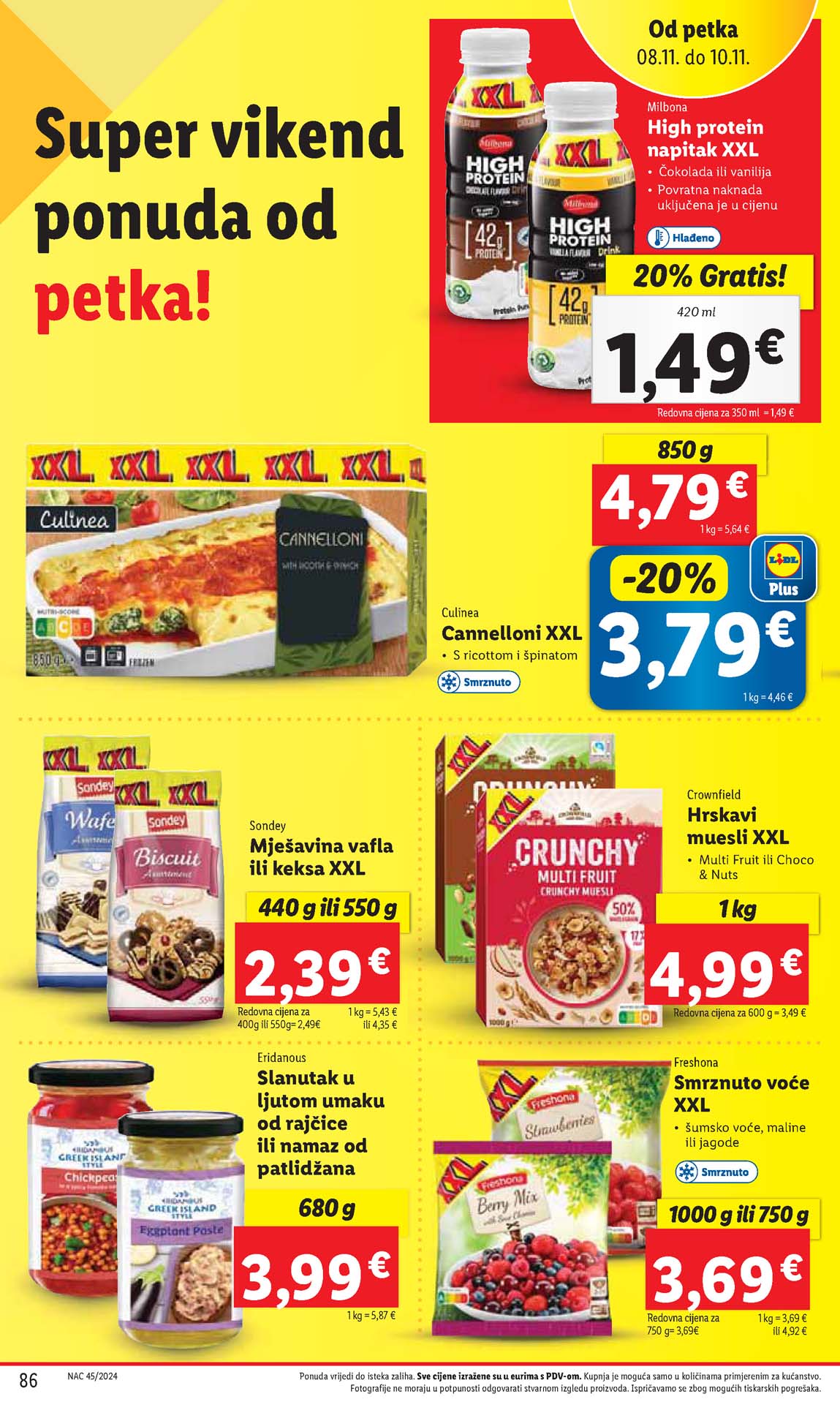 Vikend akcija sniženja Lidl