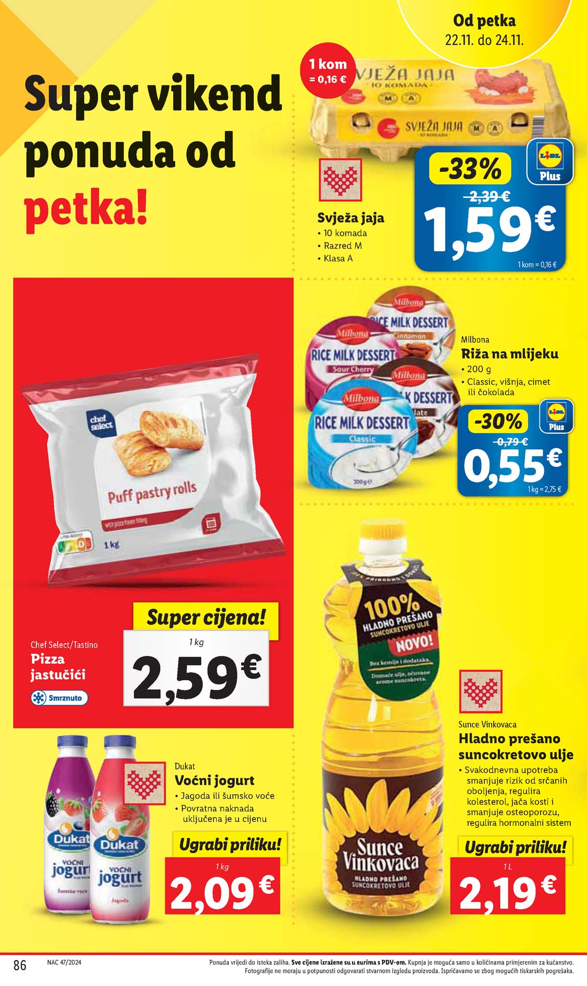 Vikend akcija sniženja Lidl