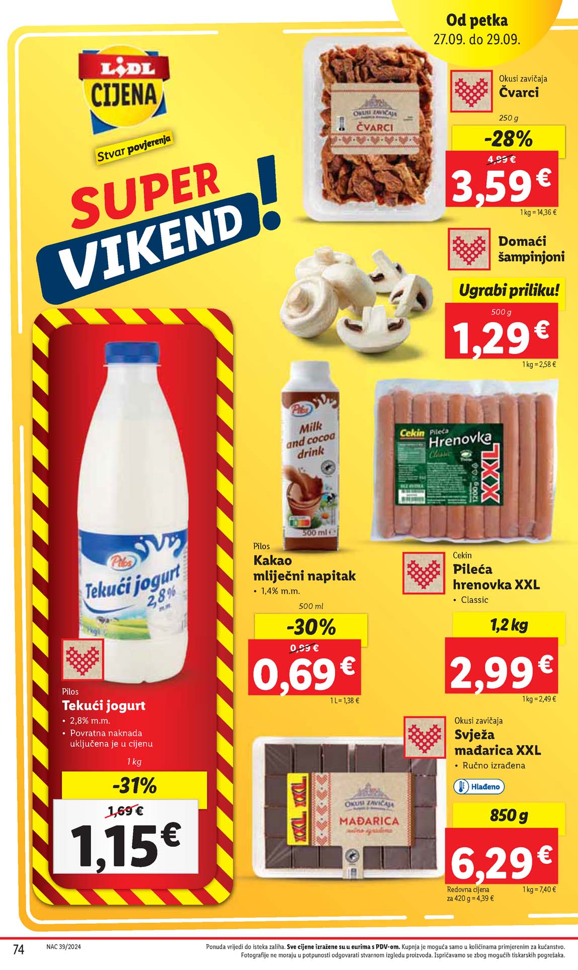 LIDL SNIZENJE SNIZENJA  KATALOG AKCIJA