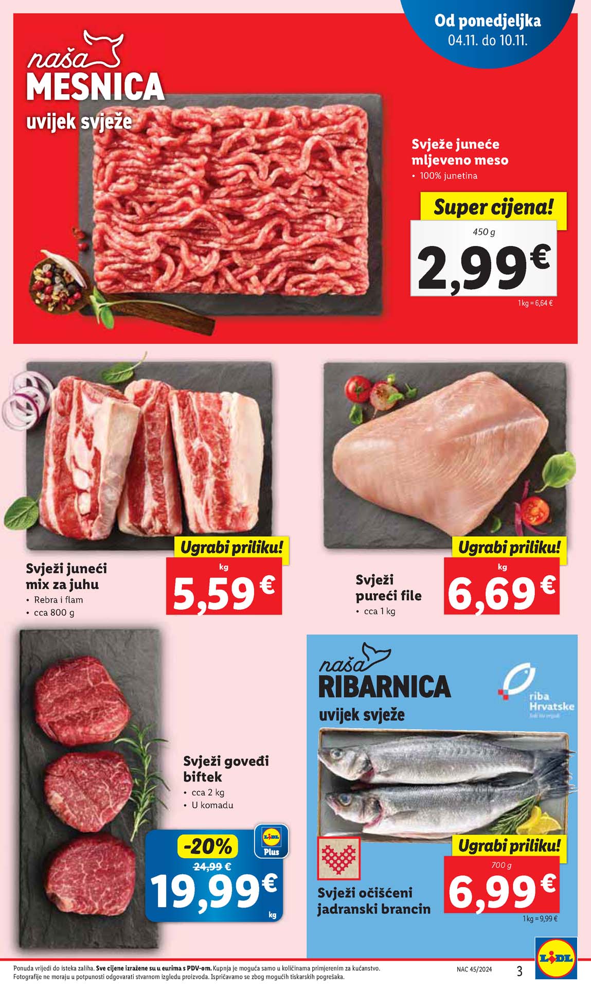 LIDL SNIZENJE SNIZENJA  KATALOG AKCIJA