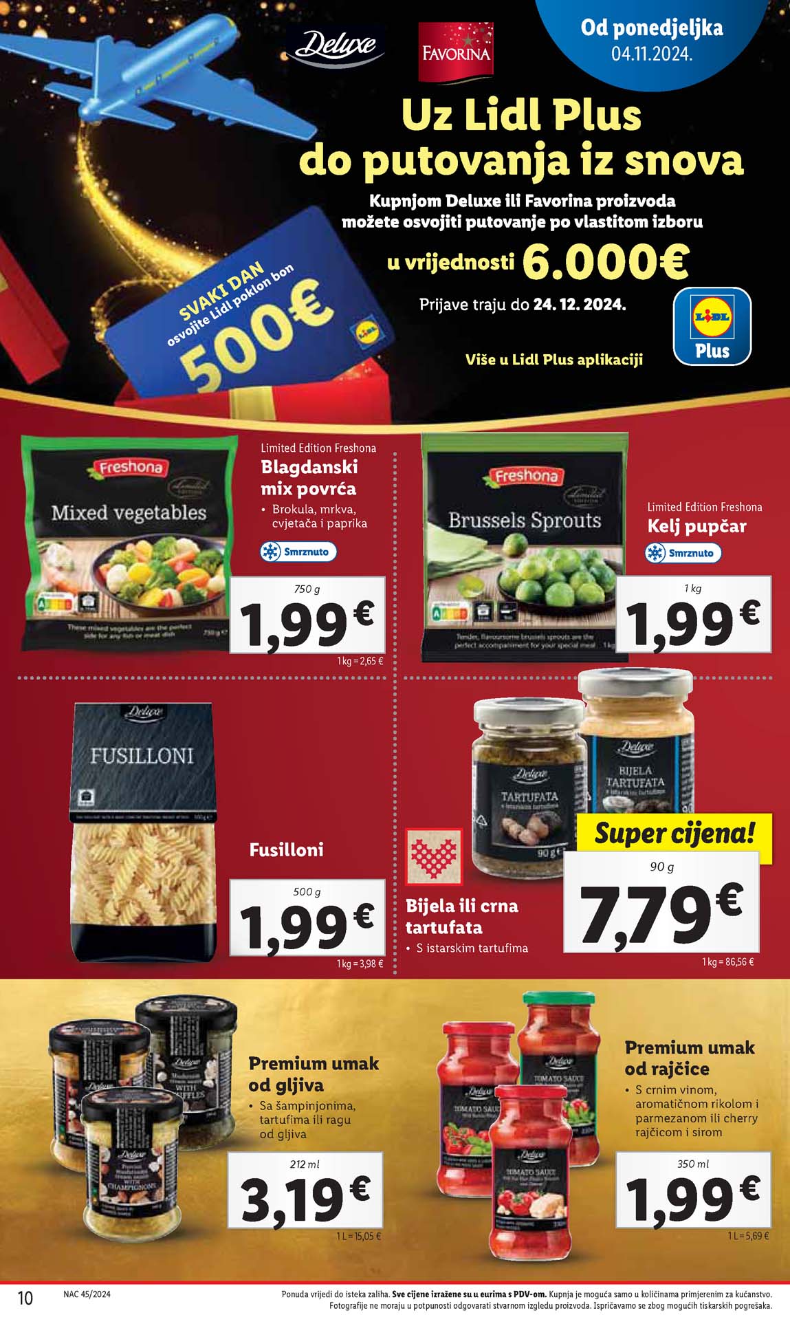 LIDL SNIZENJE SNIZENJA  KATALOG AKCIJA