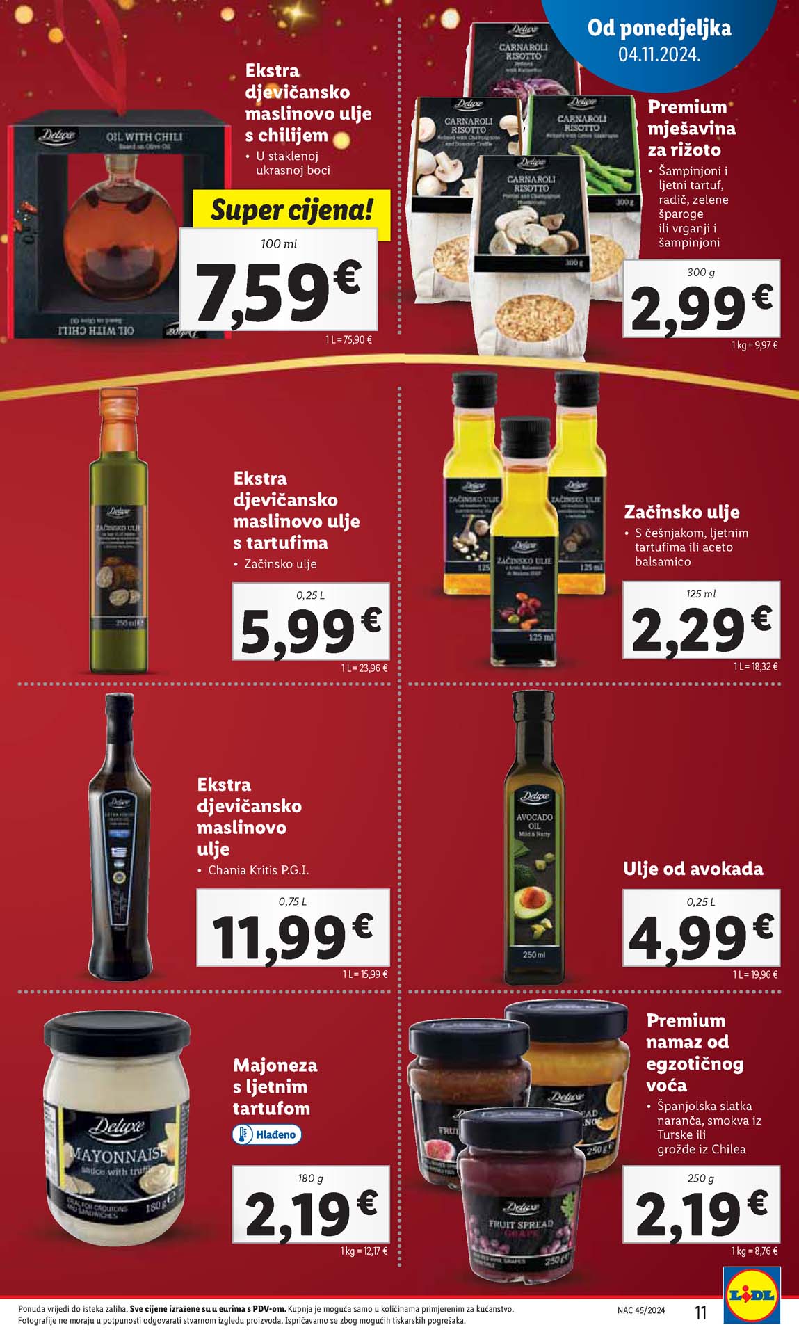 LIDL SNIZENJE SNIZENJA  KATALOG AKCIJA