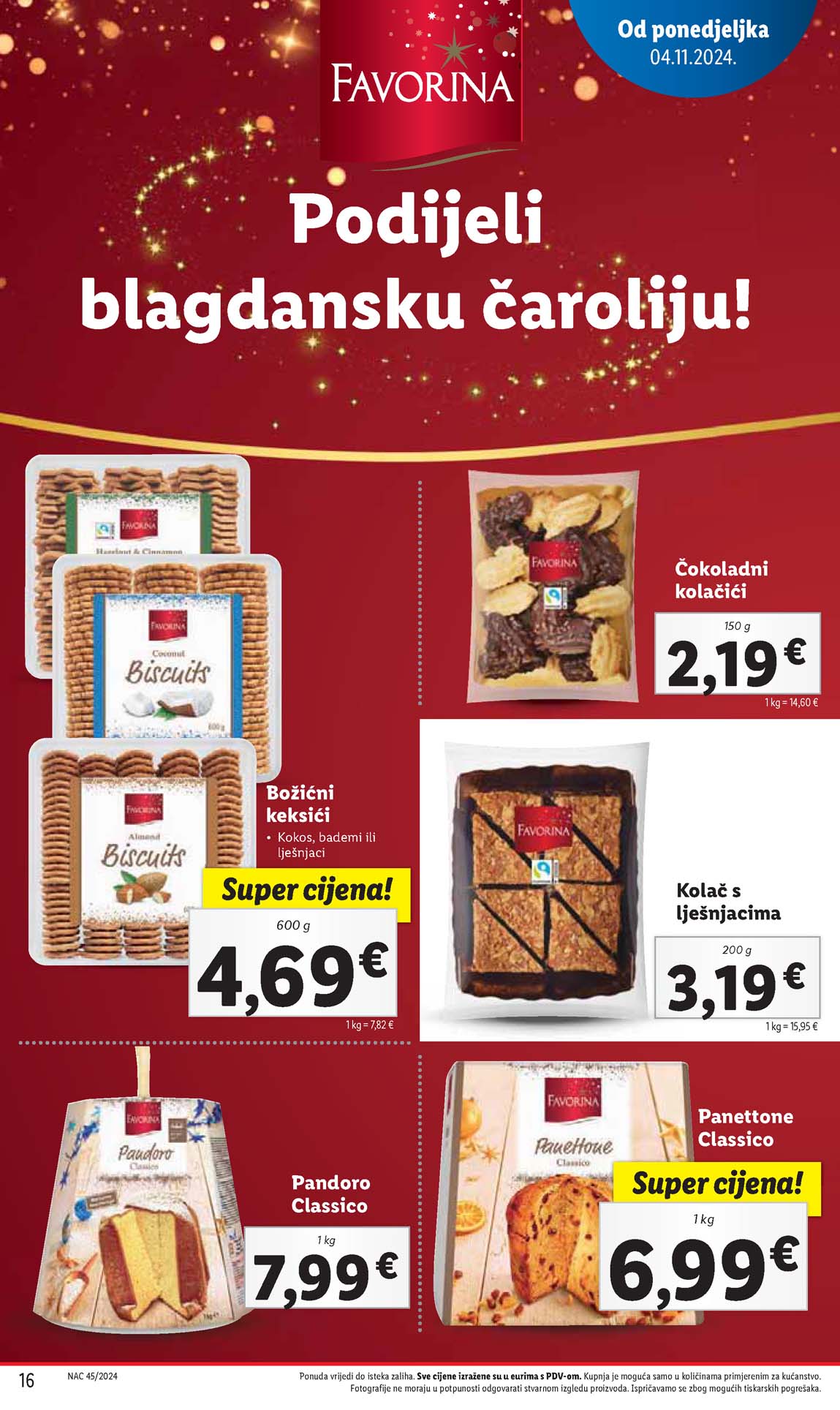 LIDL SNIZENJE SNIZENJA  KATALOG AKCIJA