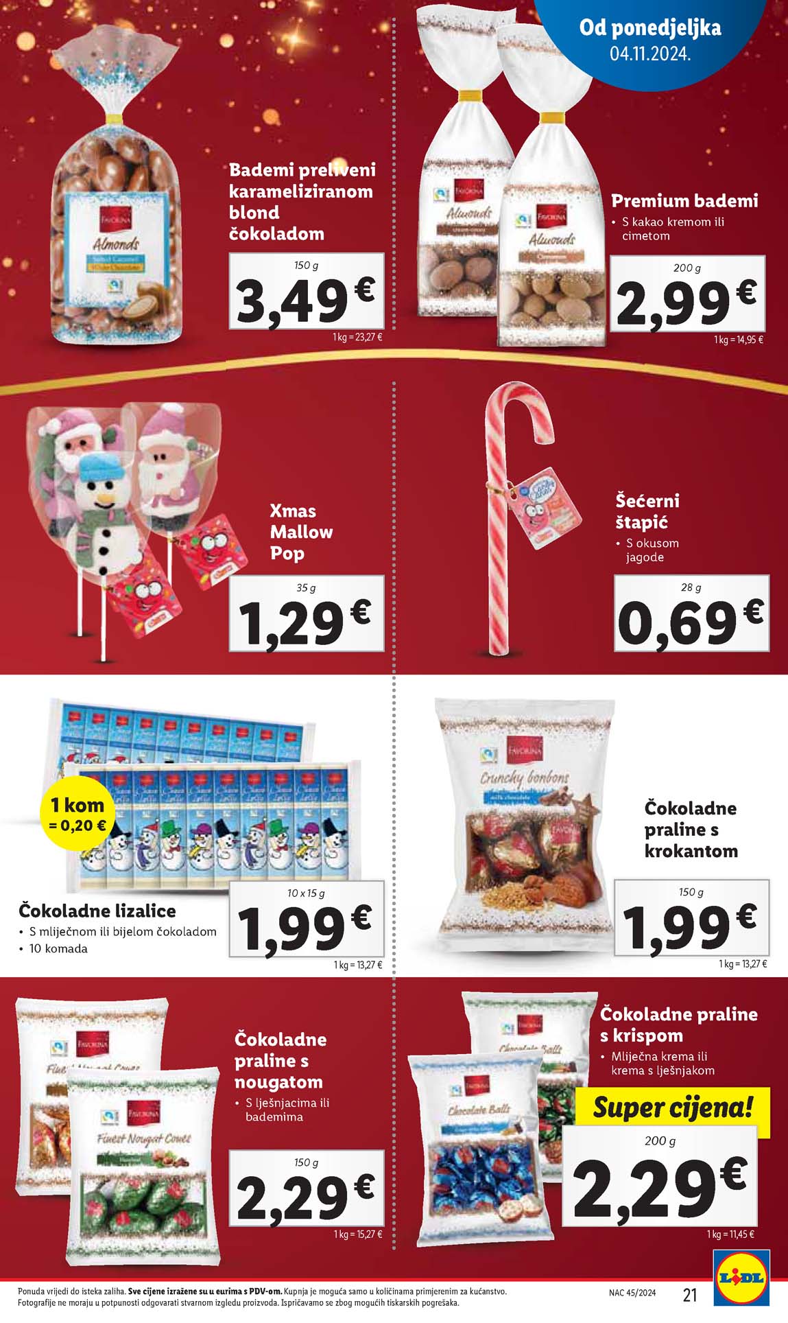 LIDL SNIZENJE SNIZENJA  KATALOG AKCIJA