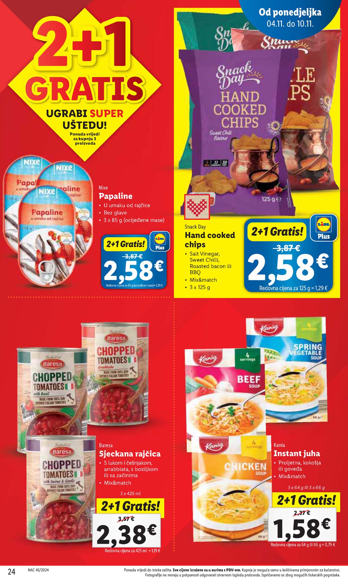 LIDL SNIZENJE SNIZENJA  KATALOG AKCIJA