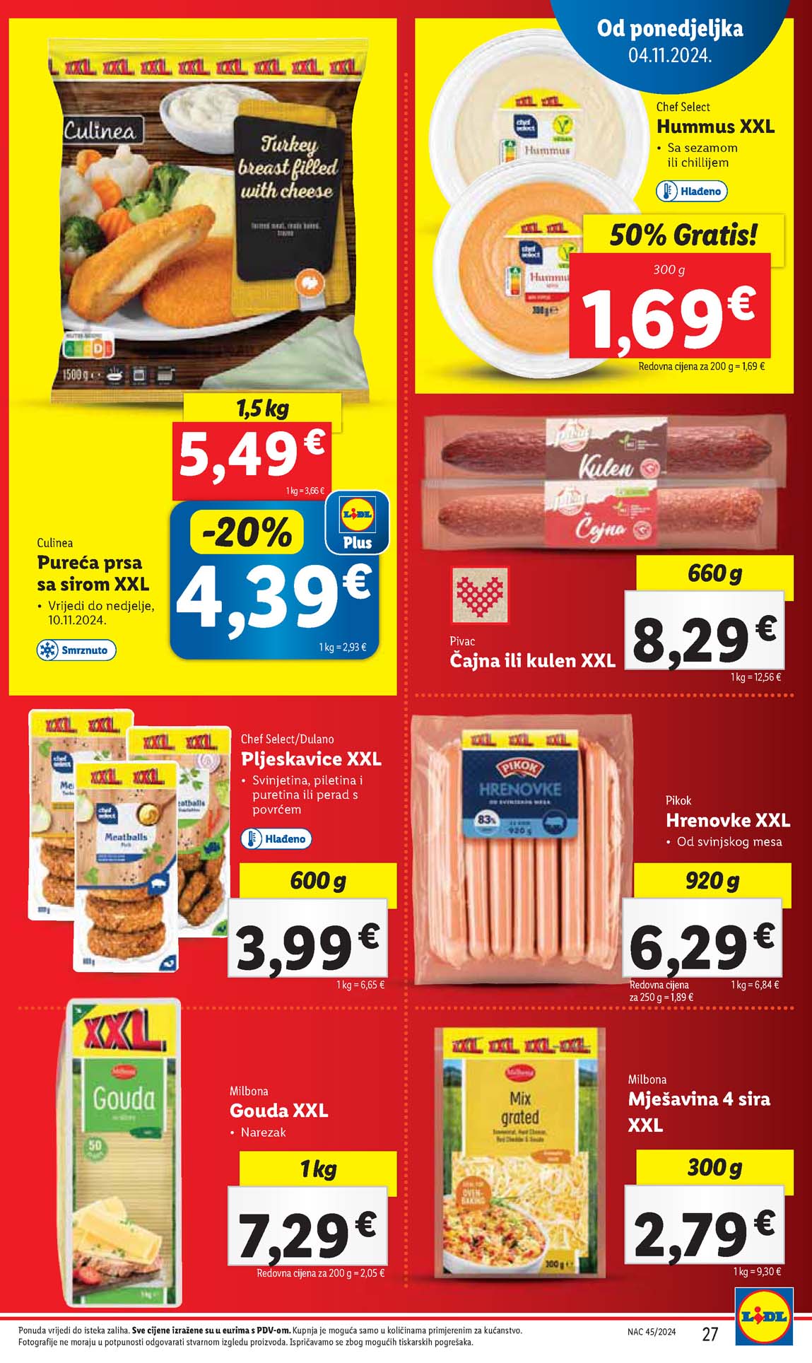 LIDL SNIZENJE SNIZENJA  KATALOG AKCIJA