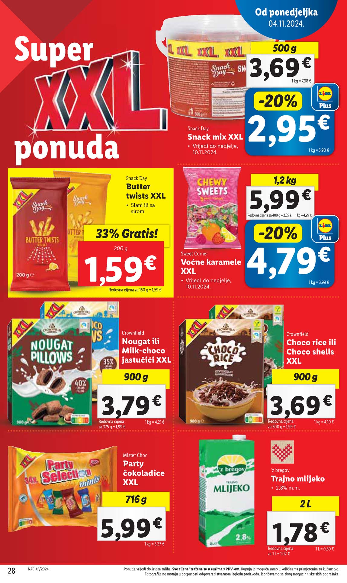 LIDL SNIZENJE SNIZENJA  KATALOG AKCIJA