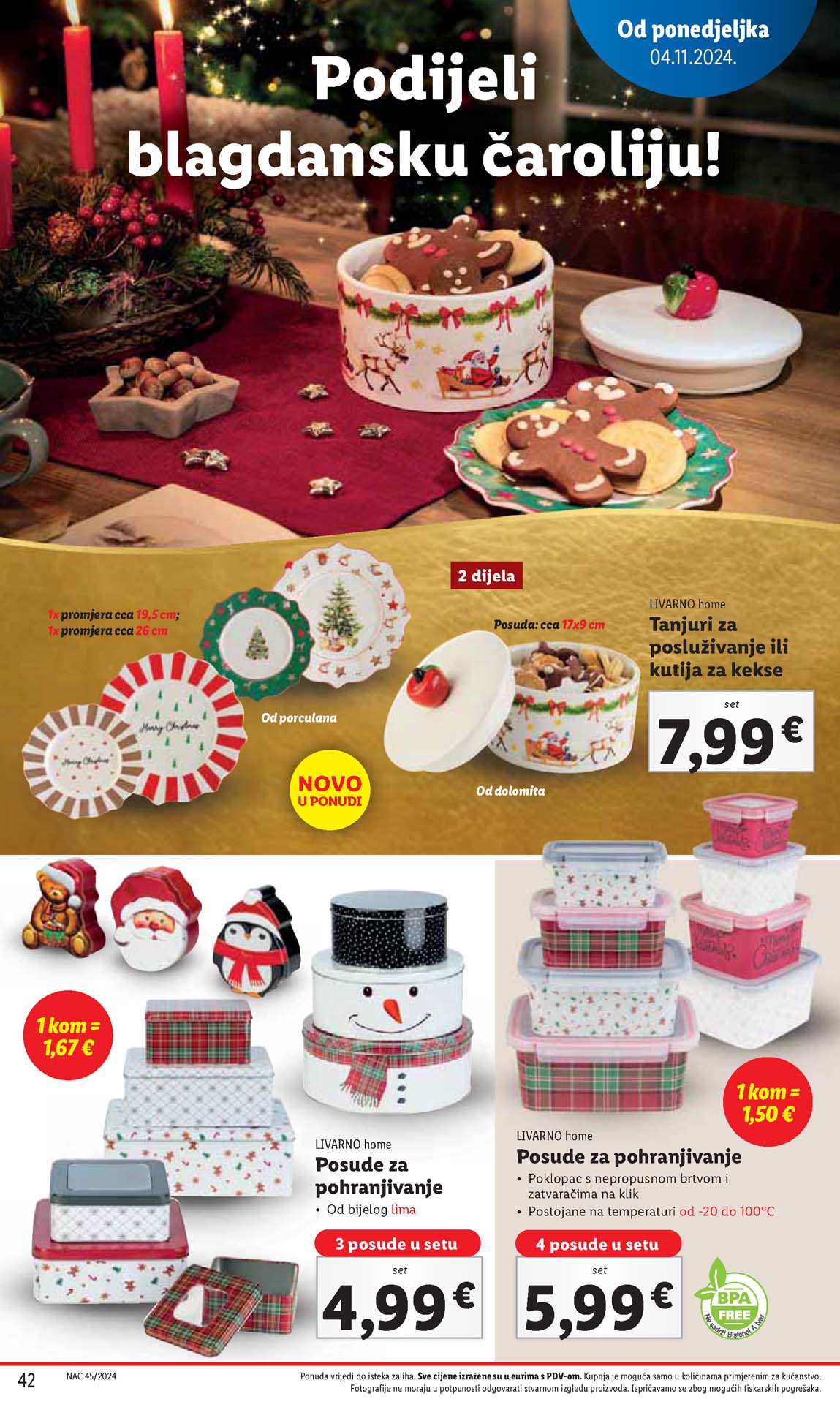 LIDL SNIZENJE SNIZENJA  KATALOG AKCIJA