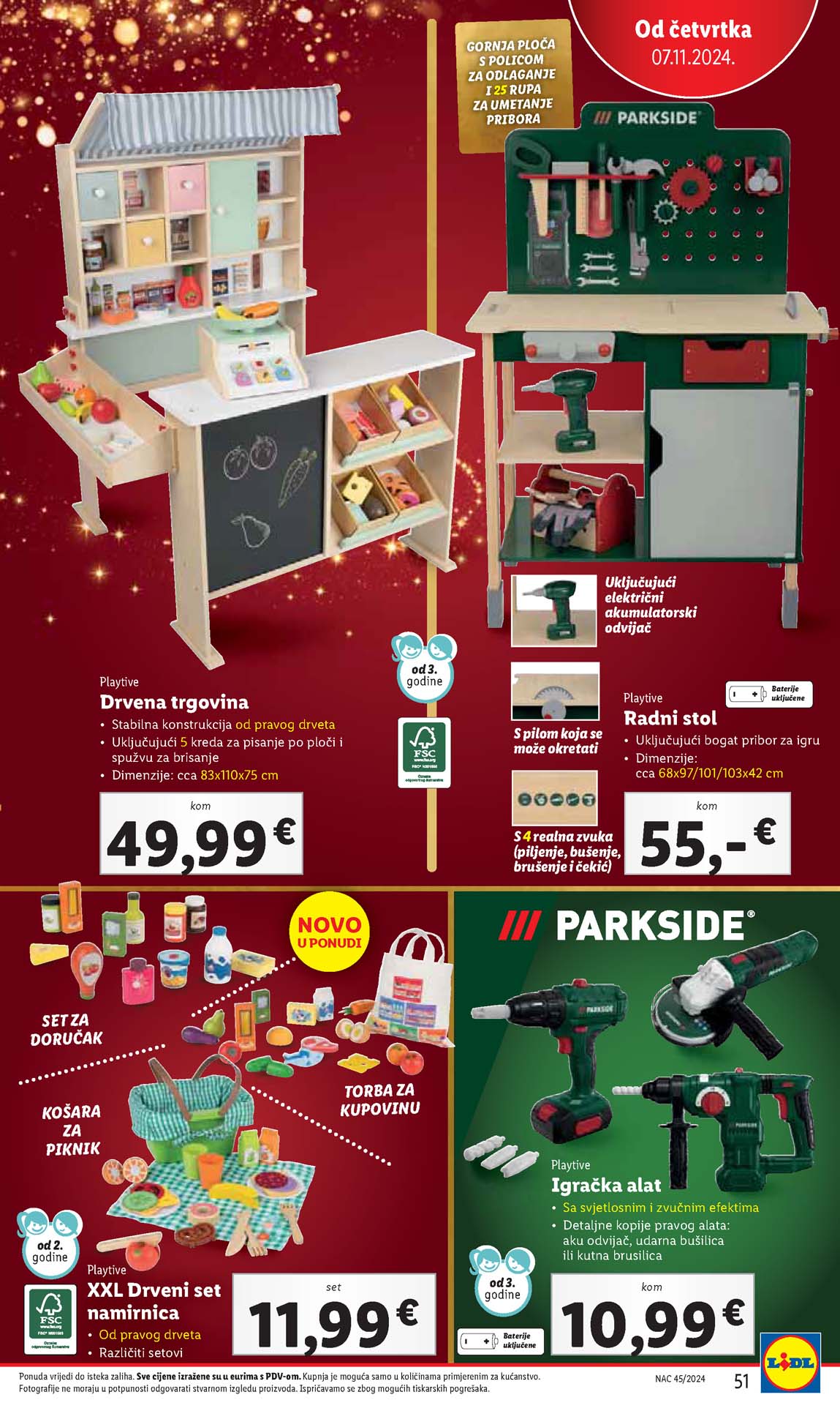 LIDL SNIZENJE SNIZENJA  KATALOG AKCIJA