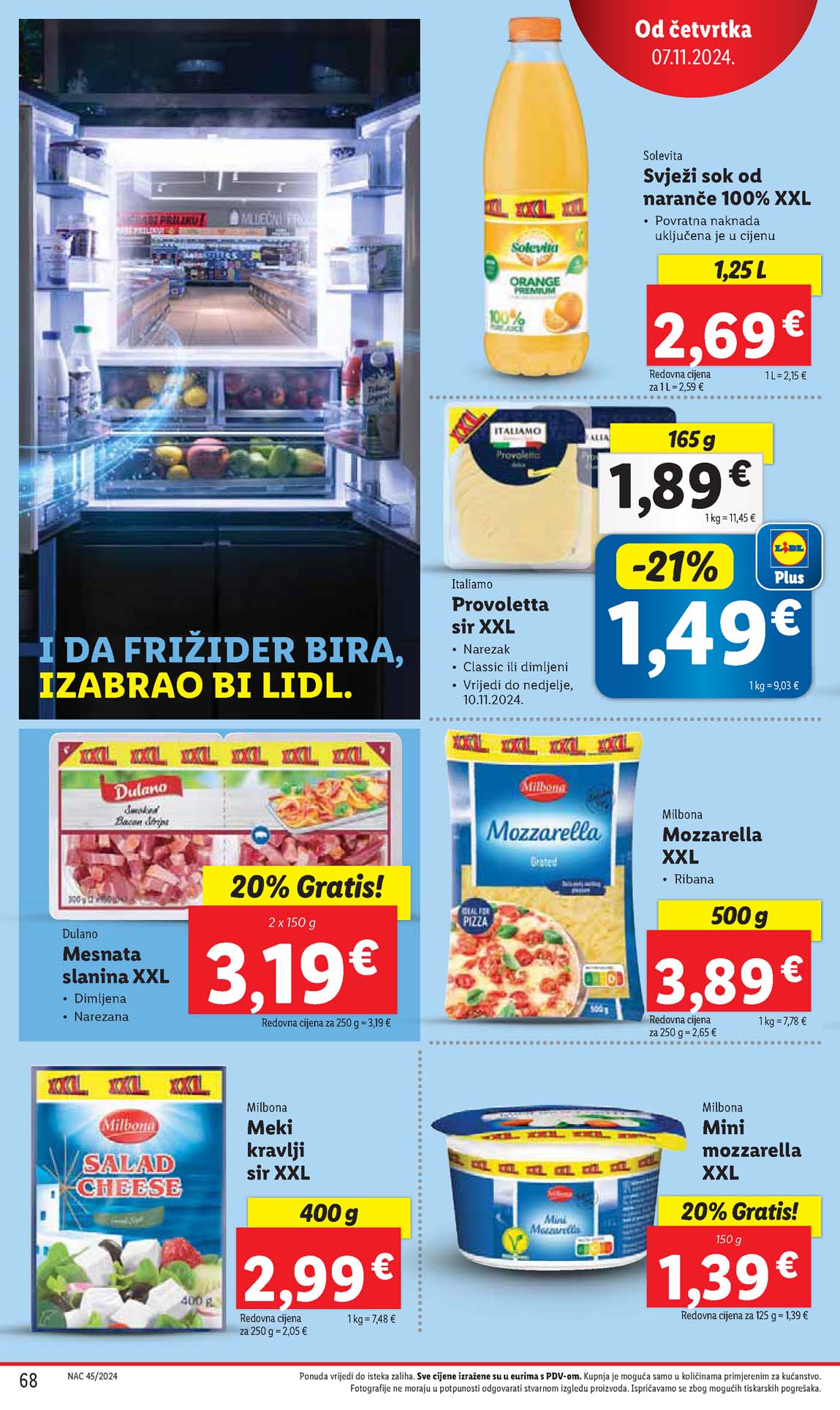 LIDL SNIZENJE SNIZENJA  KATALOG AKCIJA