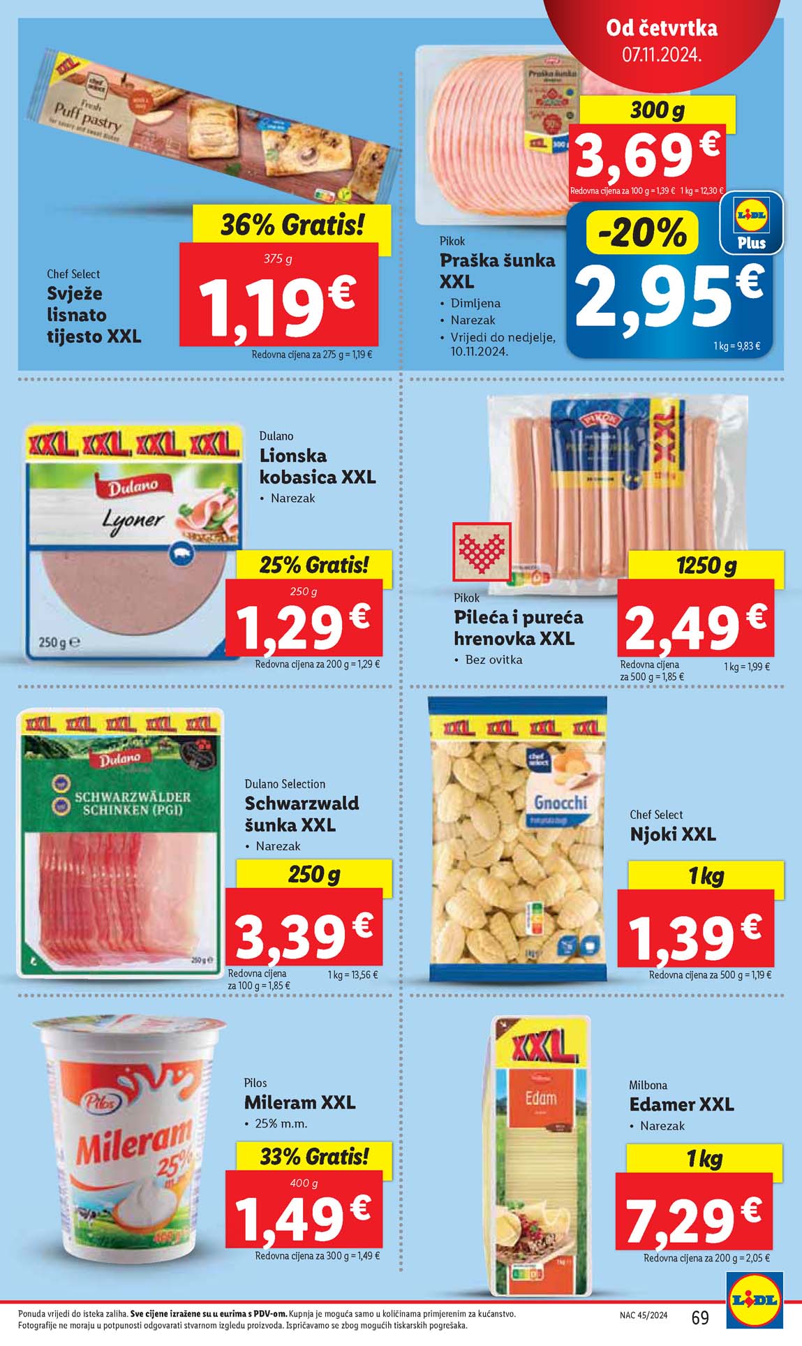 LIDL SNIZENJE SNIZENJA  KATALOG AKCIJA