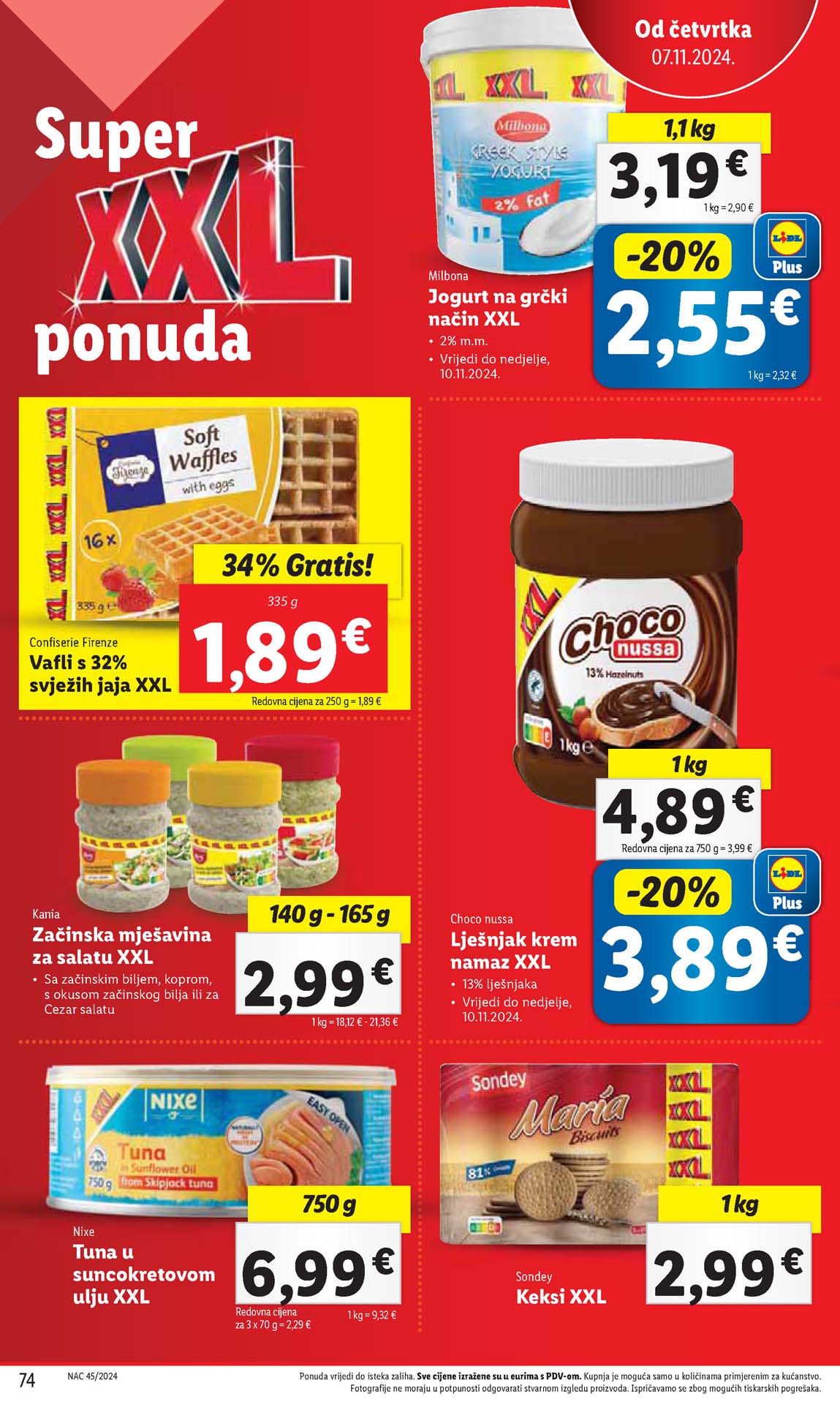 LIDL SNIZENJE SNIZENJA  KATALOG AKCIJA