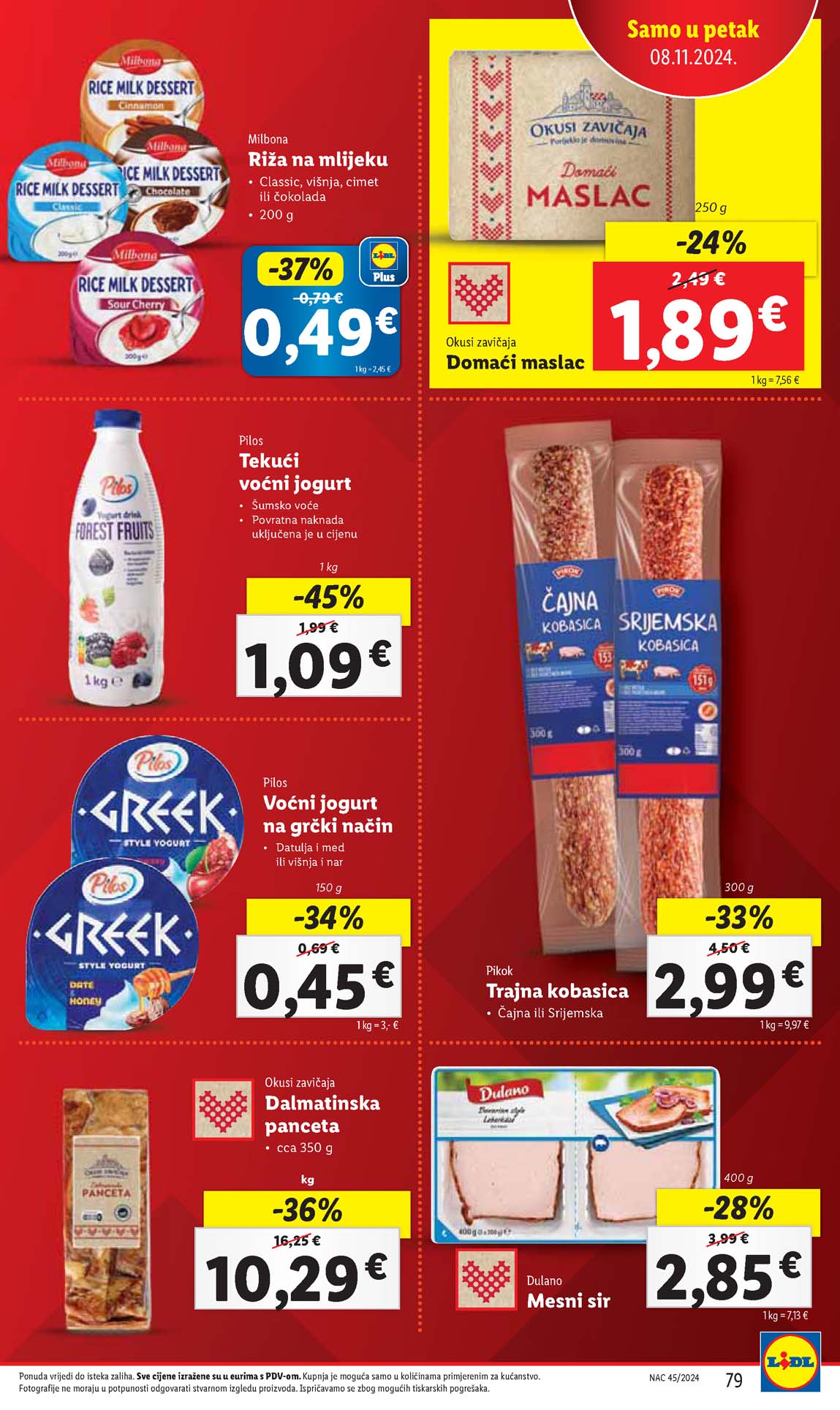 LIDL SNIZENJE SNIZENJA  KATALOG AKCIJA