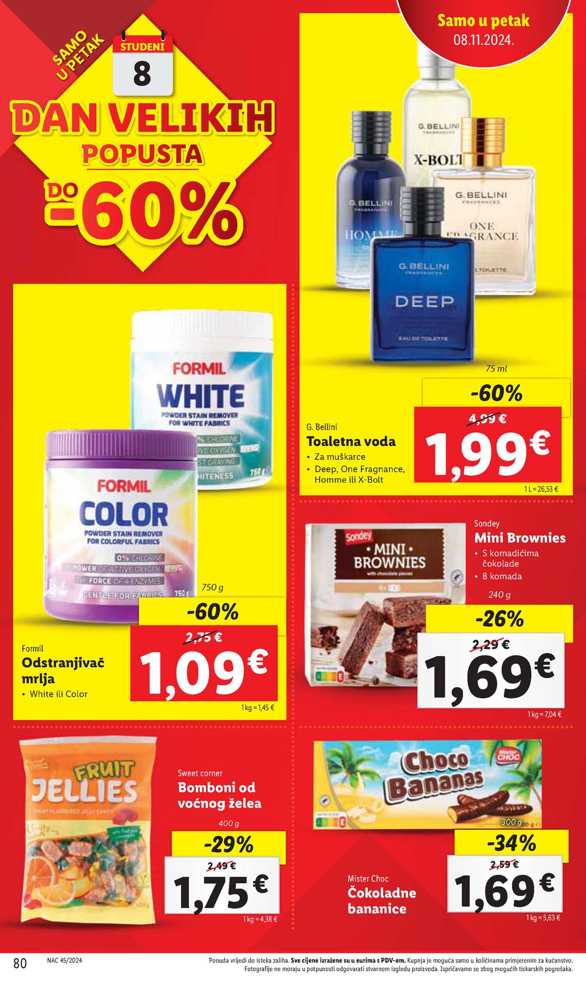 LIDL SNIZENJE SNIZENJA  KATALOG AKCIJA