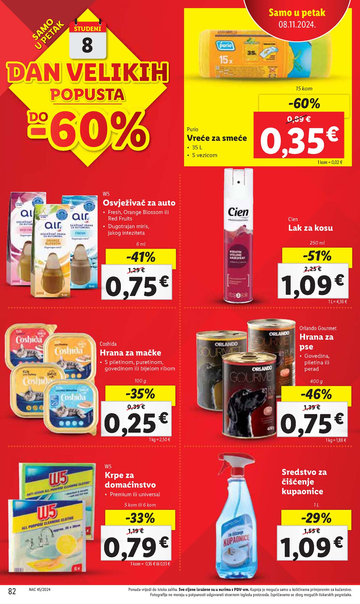 LIDL SNIZENJE SNIZENJA  KATALOG AKCIJA