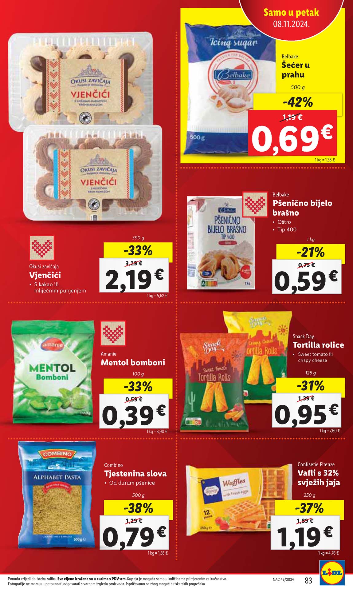 LIDL SNIZENJE SNIZENJA  KATALOG AKCIJA