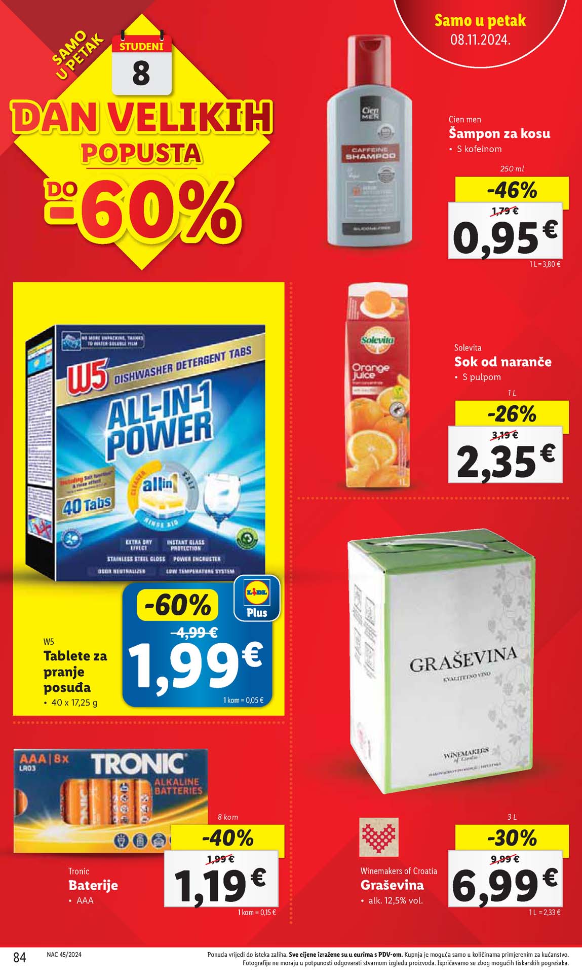 LIDL SNIZENJE SNIZENJA  KATALOG AKCIJA