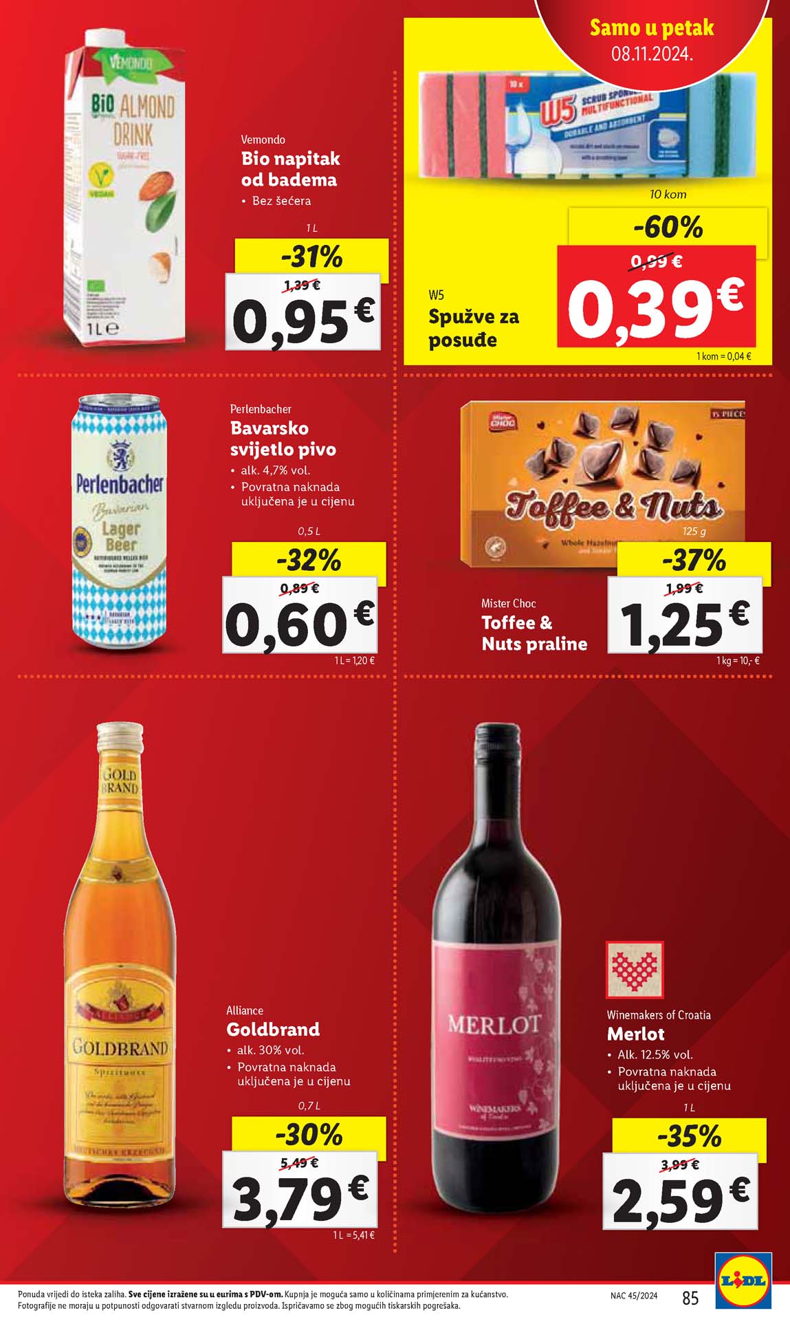 LIDL SNIZENJE SNIZENJA  KATALOG AKCIJA