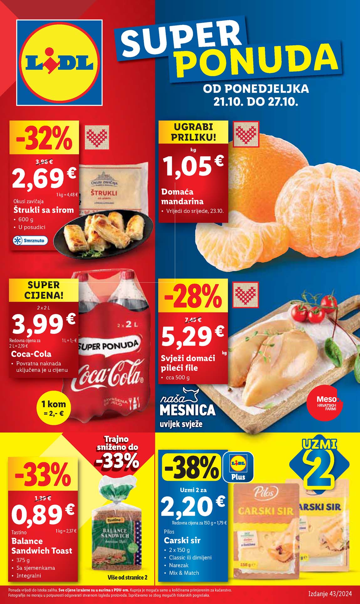 LIDL SNIZENJE SNIZENJA  KATALOG AKCIJA