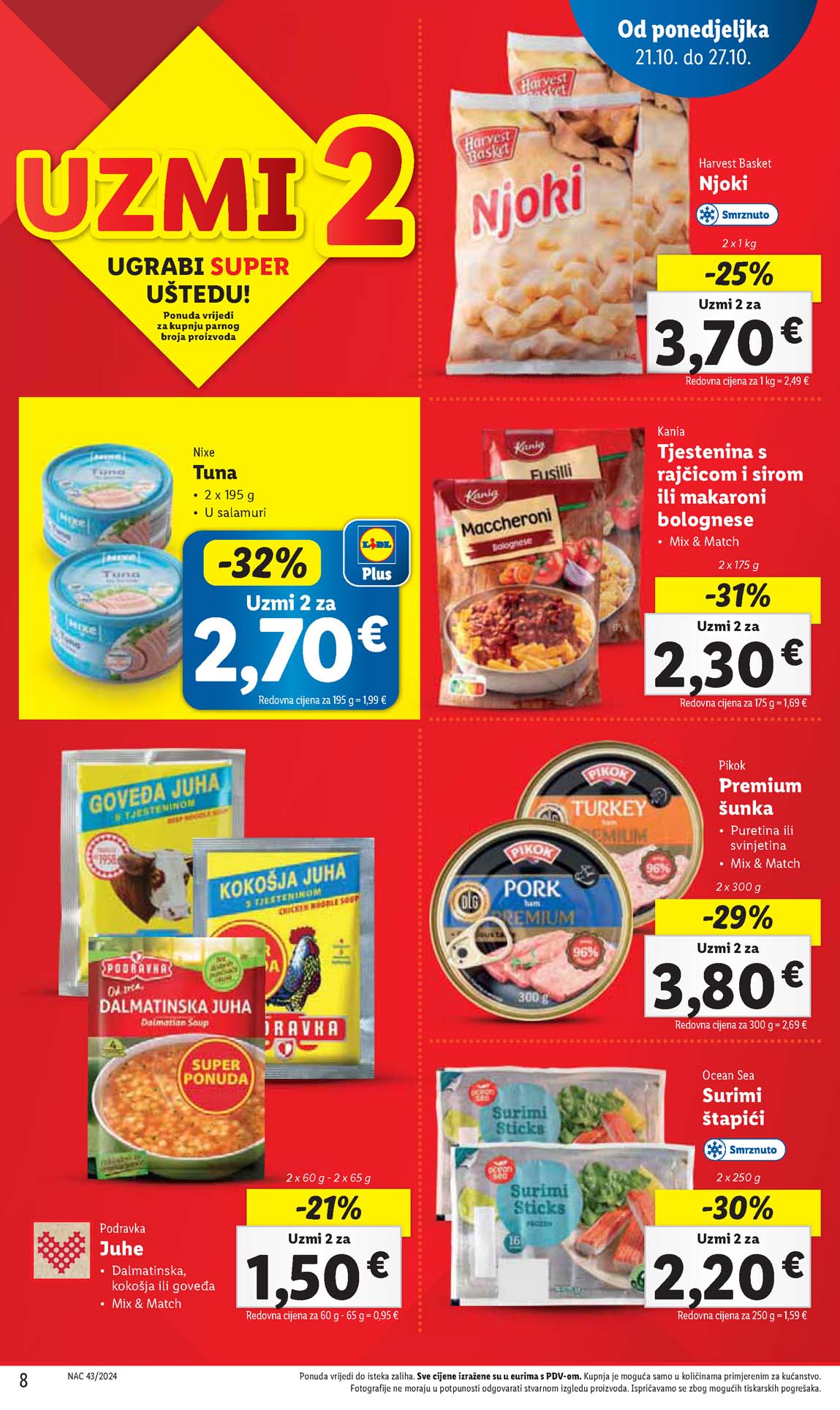 LIDL SNIZENJE SNIZENJA  KATALOG AKCIJA