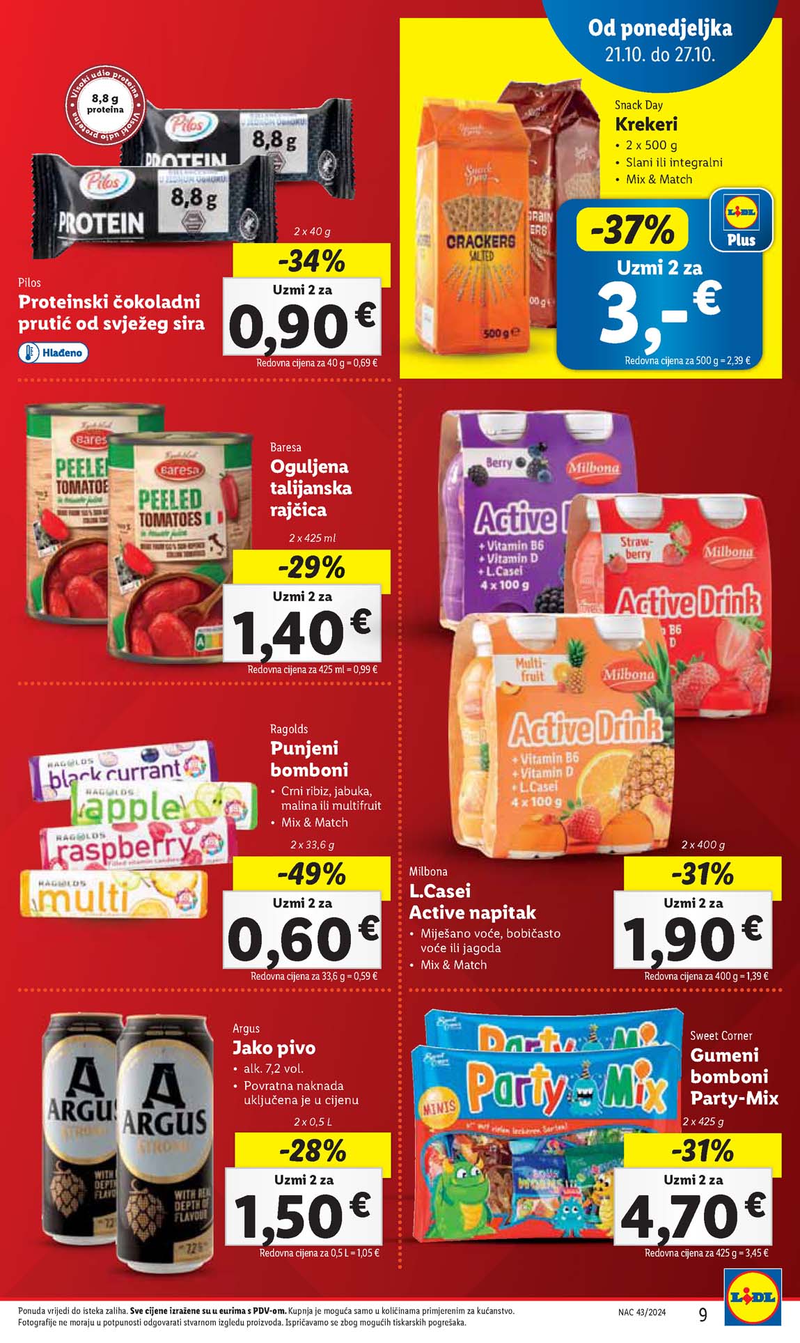 LIDL SNIZENJE SNIZENJA  KATALOG AKCIJA