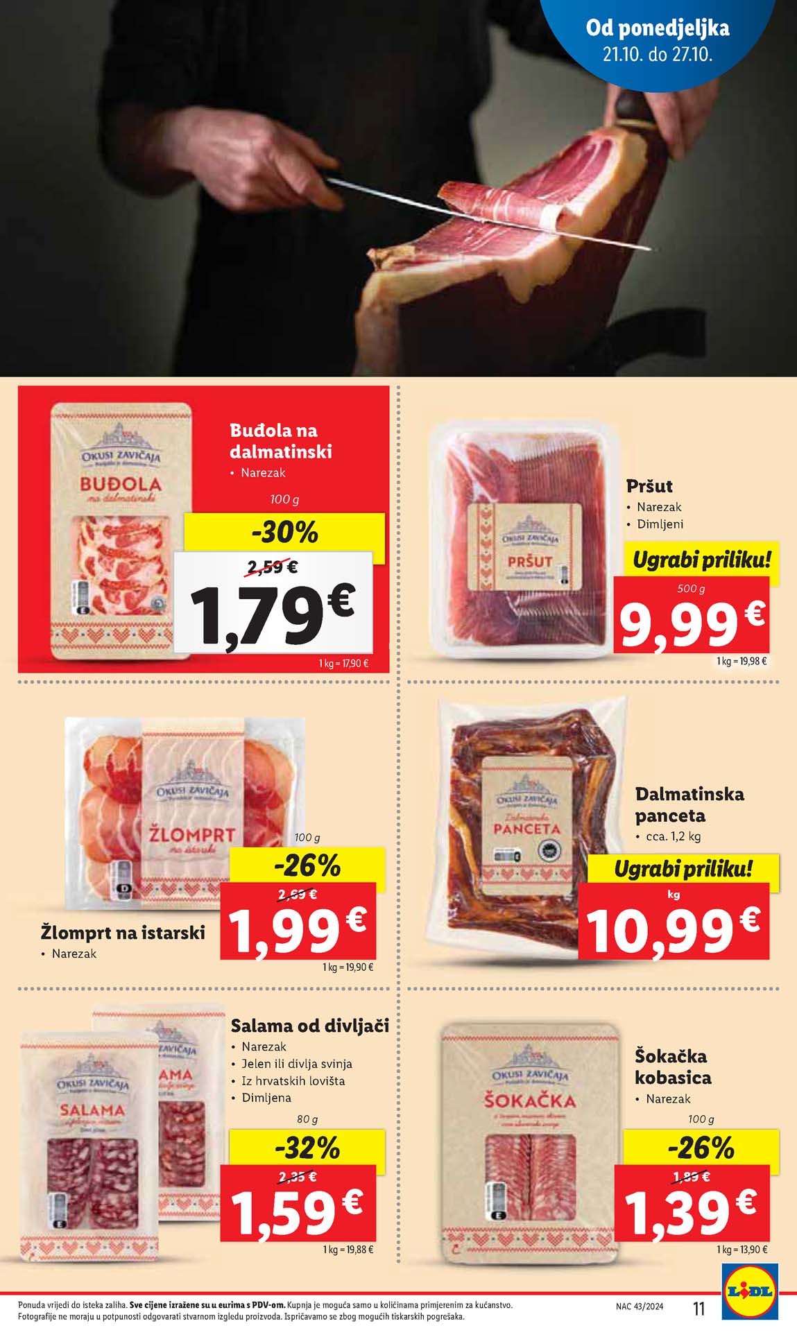 LIDL SNIZENJE SNIZENJA  KATALOG AKCIJA