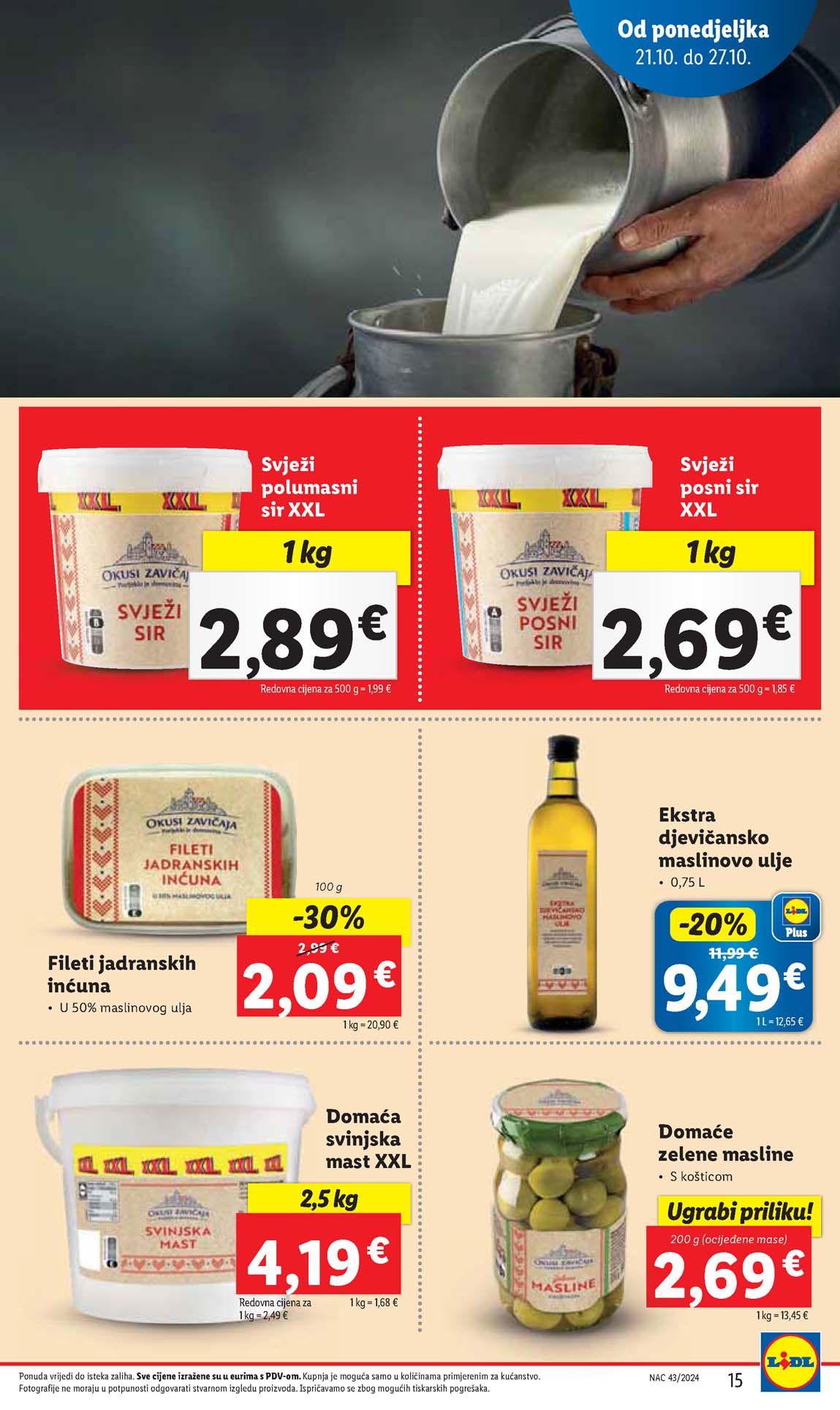 LIDL SNIZENJE SNIZENJA  KATALOG AKCIJA