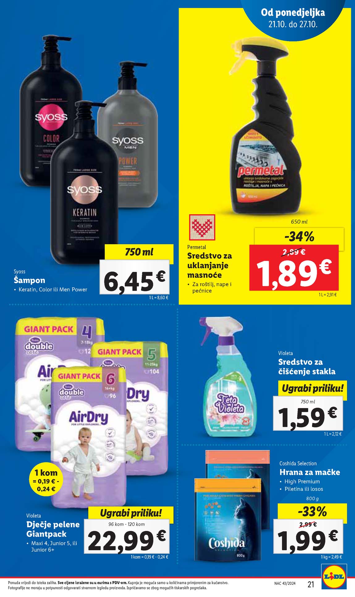 LIDL SNIZENJE SNIZENJA  KATALOG AKCIJA