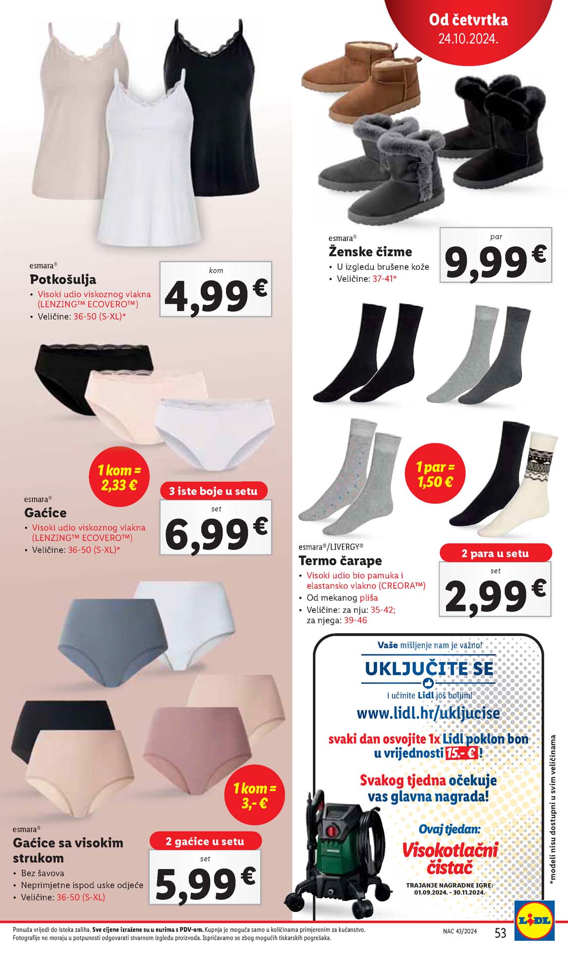 LIDL SNIZENJE SNIZENJA  KATALOG AKCIJA