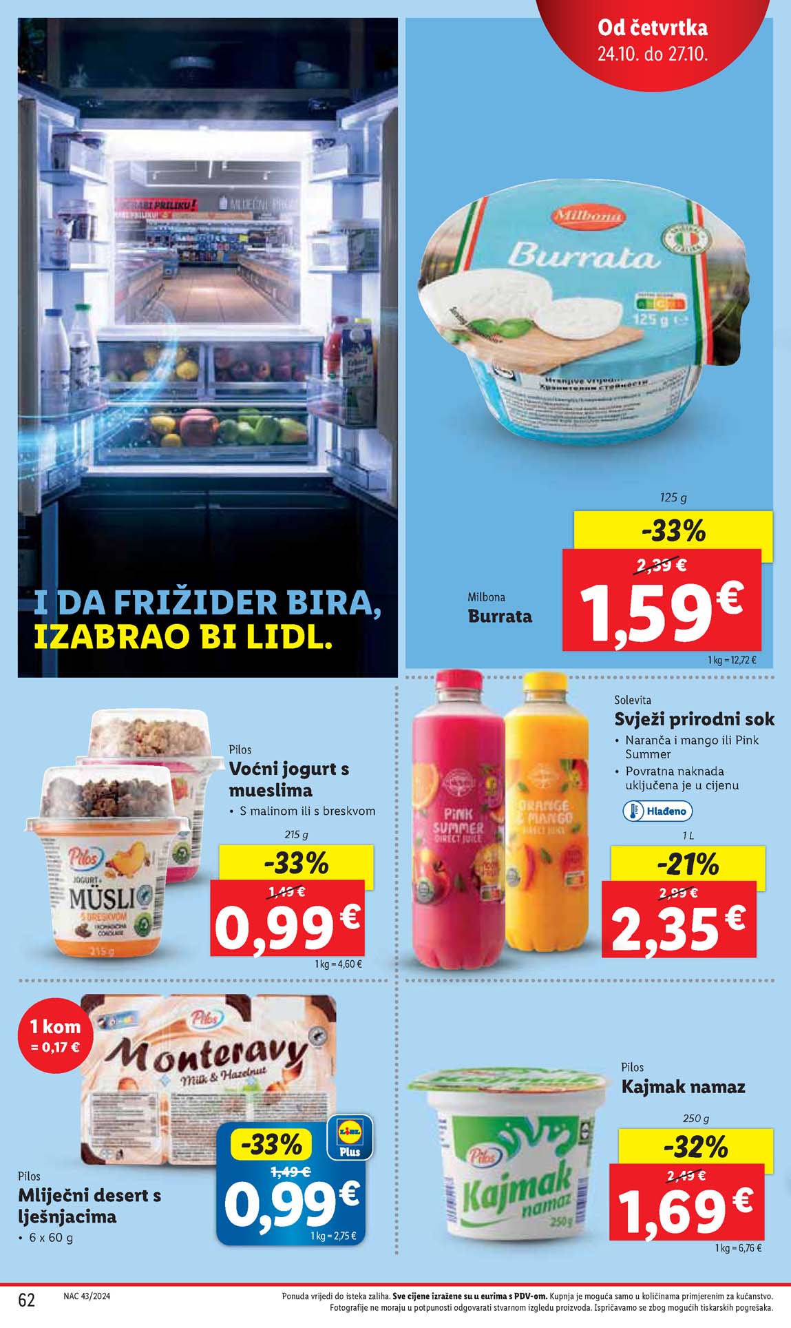 LIDL SNIZENJE SNIZENJA  KATALOG AKCIJA