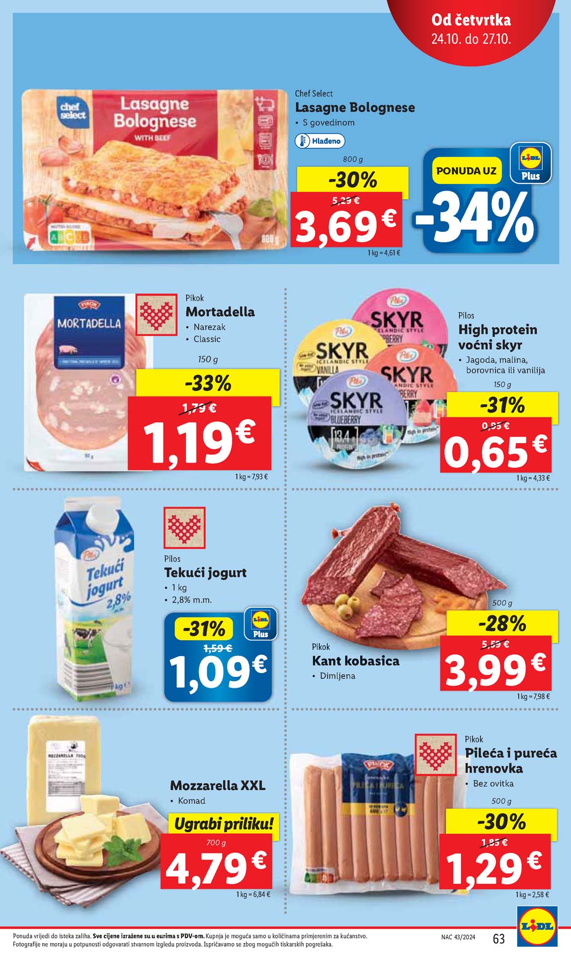 LIDL SNIZENJE SNIZENJA  KATALOG AKCIJA