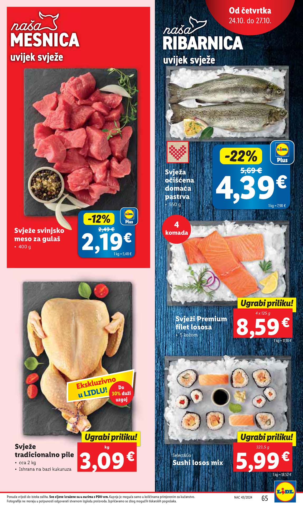 LIDL SNIZENJE SNIZENJA  KATALOG AKCIJA