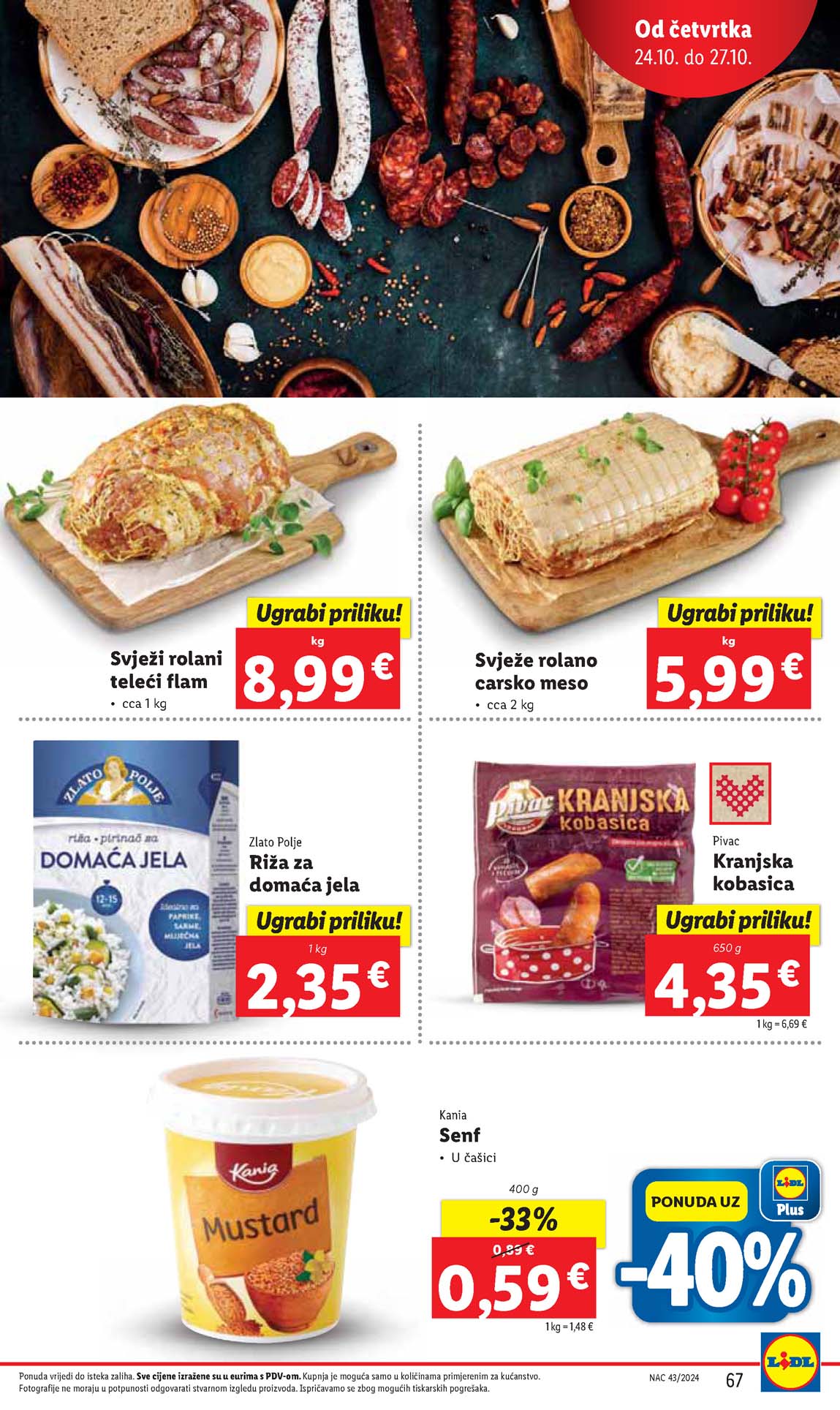 LIDL SNIZENJE SNIZENJA  KATALOG AKCIJA