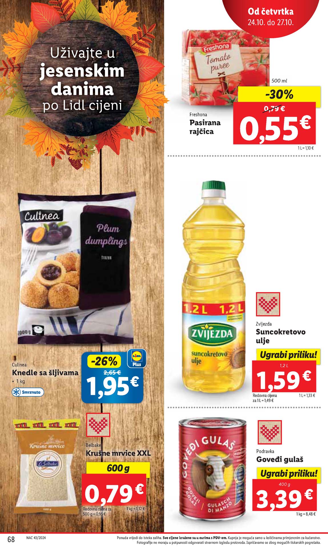 LIDL SNIZENJE SNIZENJA  KATALOG AKCIJA