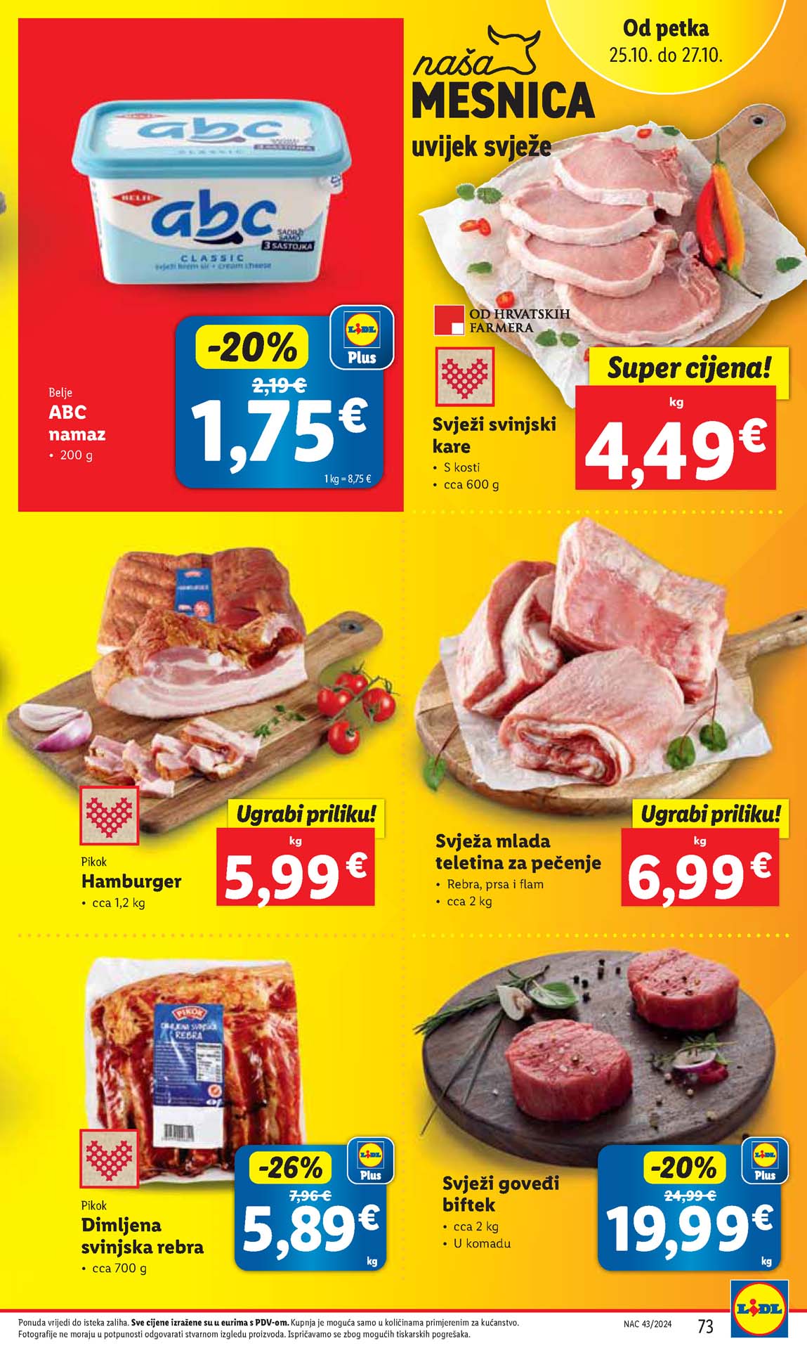 LIDL SNIZENJE SNIZENJA  KATALOG AKCIJA