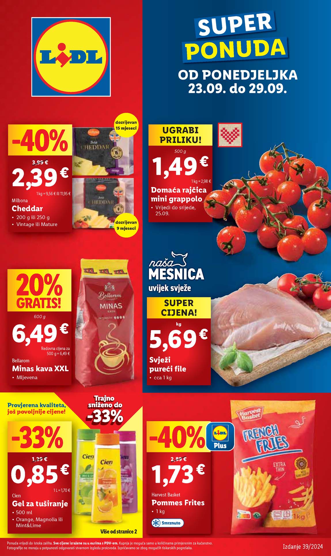 LIDL SNIZENJE SNIZENJA  KATALOG AKCIJA