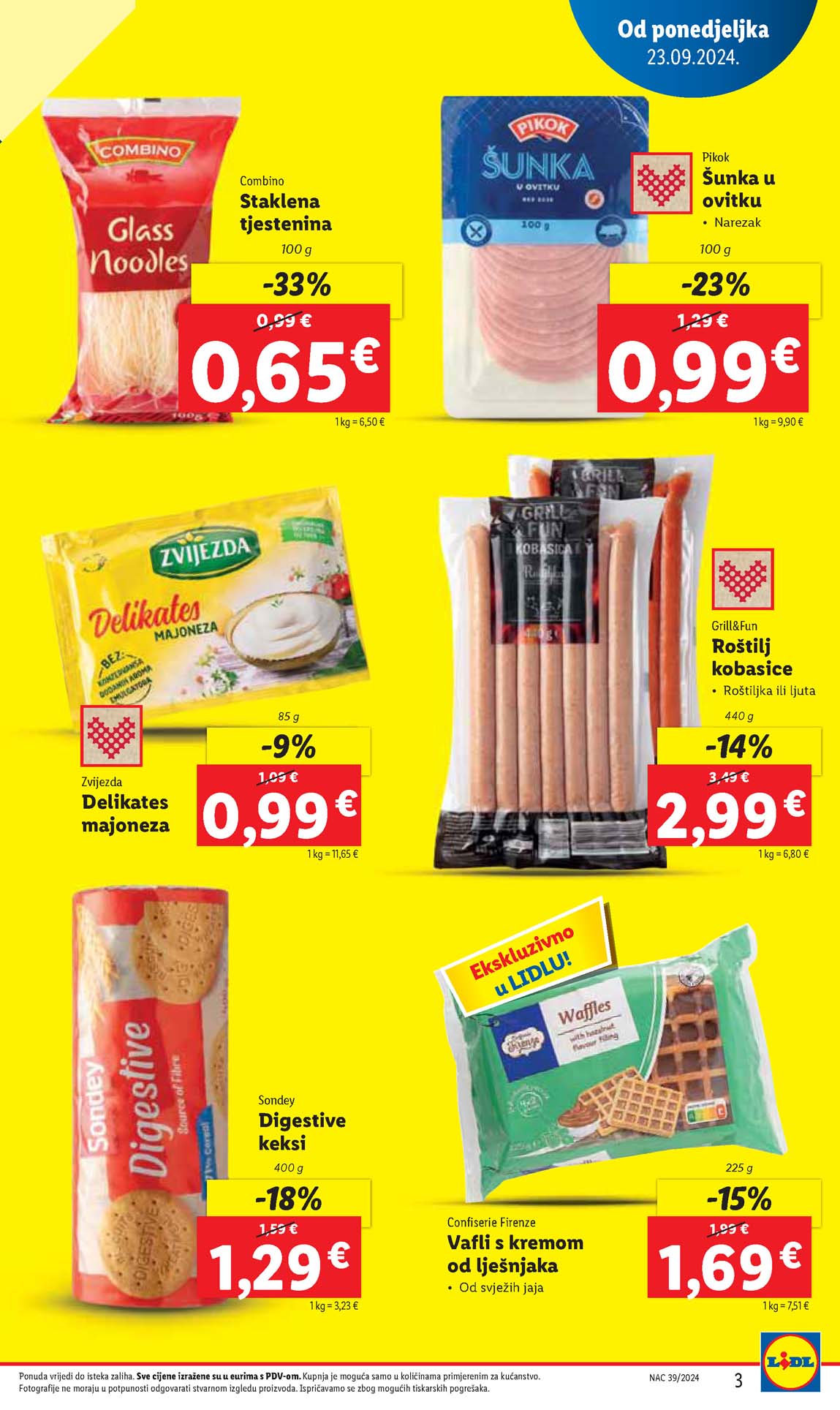 LIDL SNIZENJE SNIZENJA  KATALOG AKCIJA