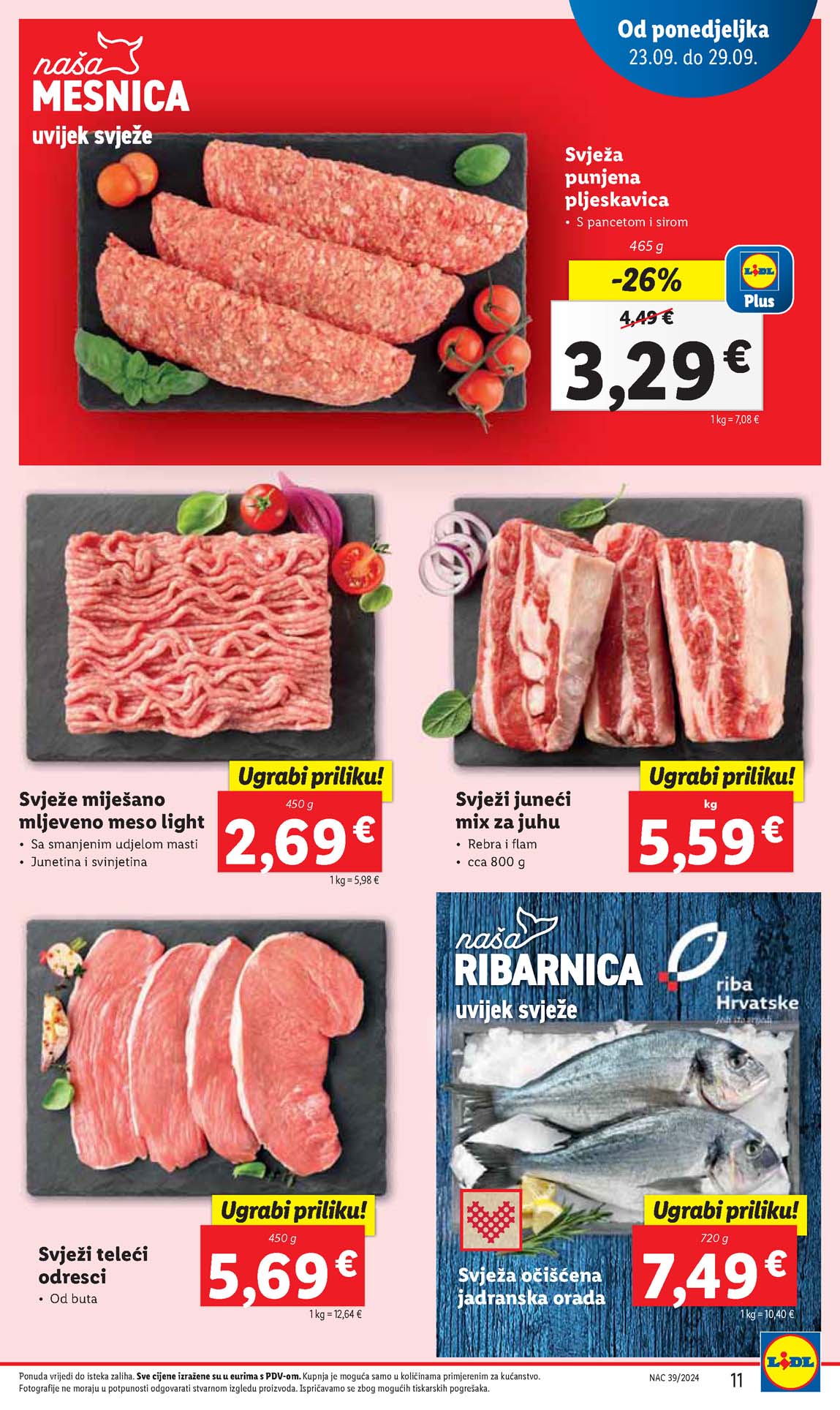 LIDL SNIZENJE SNIZENJA  KATALOG AKCIJA